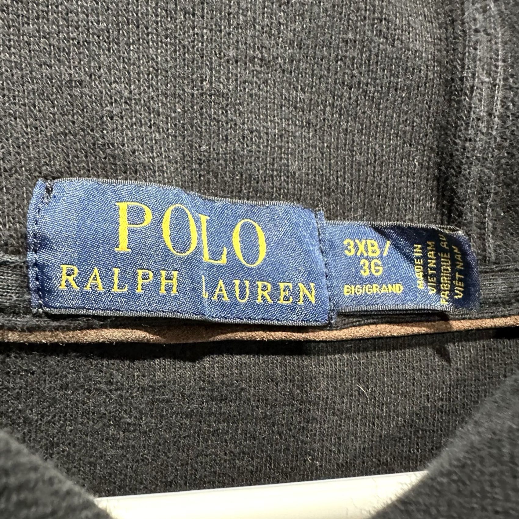 Polo Ralph Lauren Polo Ralph Lauren Jersey Shawl Collar Pullover Sweater Mens 3XB Black Jersey Shawl Collar Pullover Sweater Mens 3XB Black Polo Ralph Lauren Size US XXL / EU 58 / 5 - 5 Thumbnail