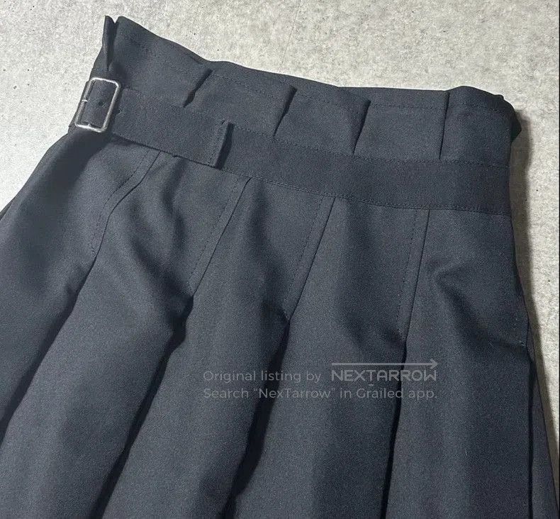 Comme des Garcons tricot COMME des GARCONS Black Pleated Skirt . Size US 30 / EU 46 - 4 Thumbnail