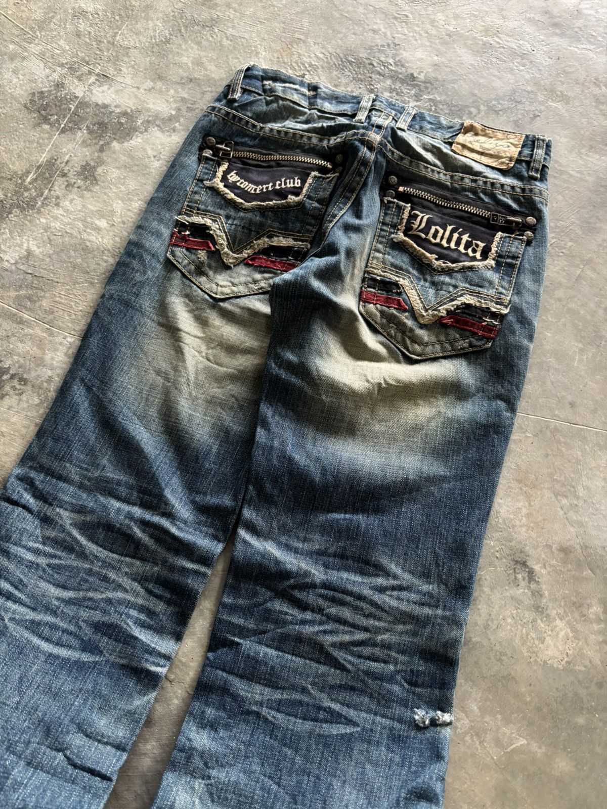 If Six Was Nine LOLITA rusty washed mudmax japanese jeans distressed style Size US 30 / EU 46 - 18 Thumbnail