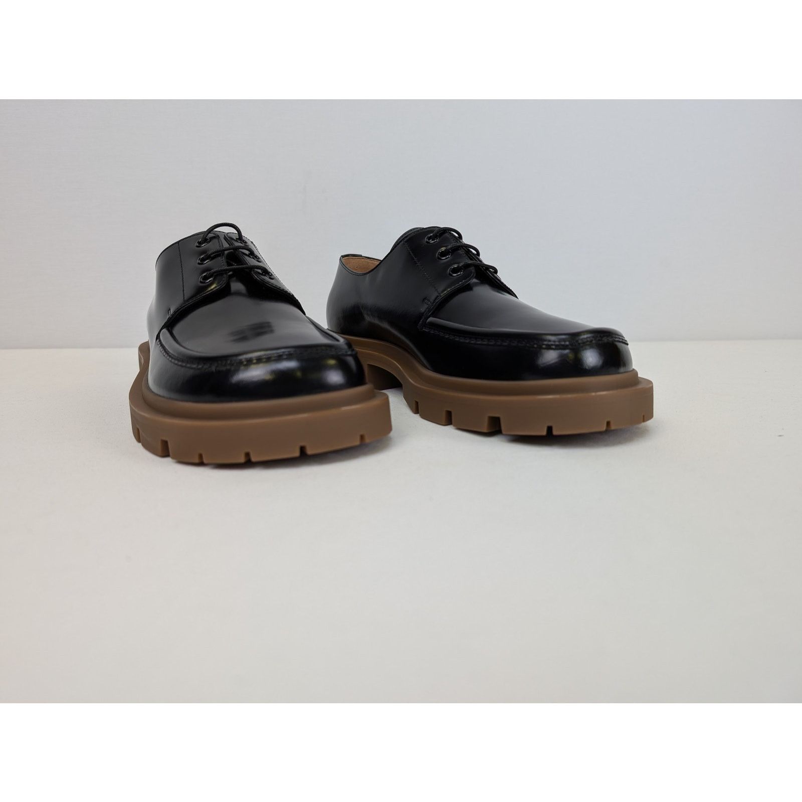 Maison Margiela o1rshd1 Lace-ups Boots in Black/Brown Size US 12 / EU 45 - 6 Thumbnail