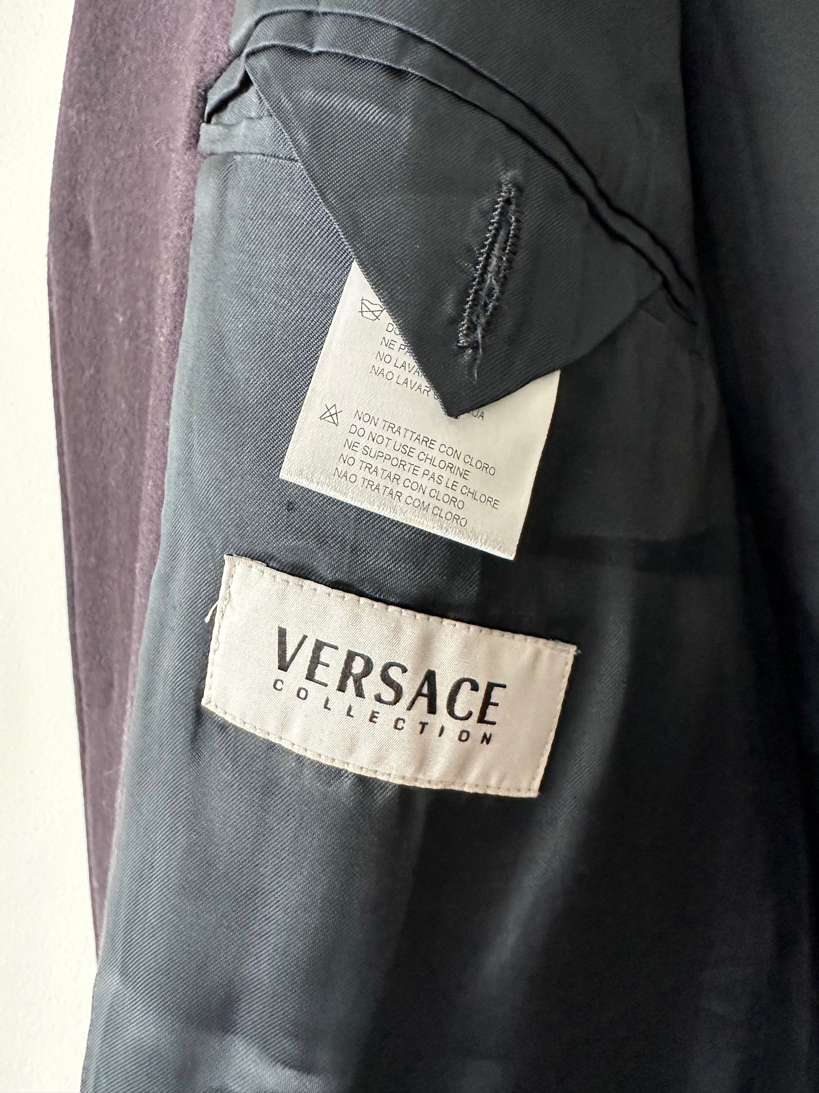 Versace VERSACE collection wool cashmere single breasted coat Size US L / EU 52-54 / 3 - 9 Thumbnail
