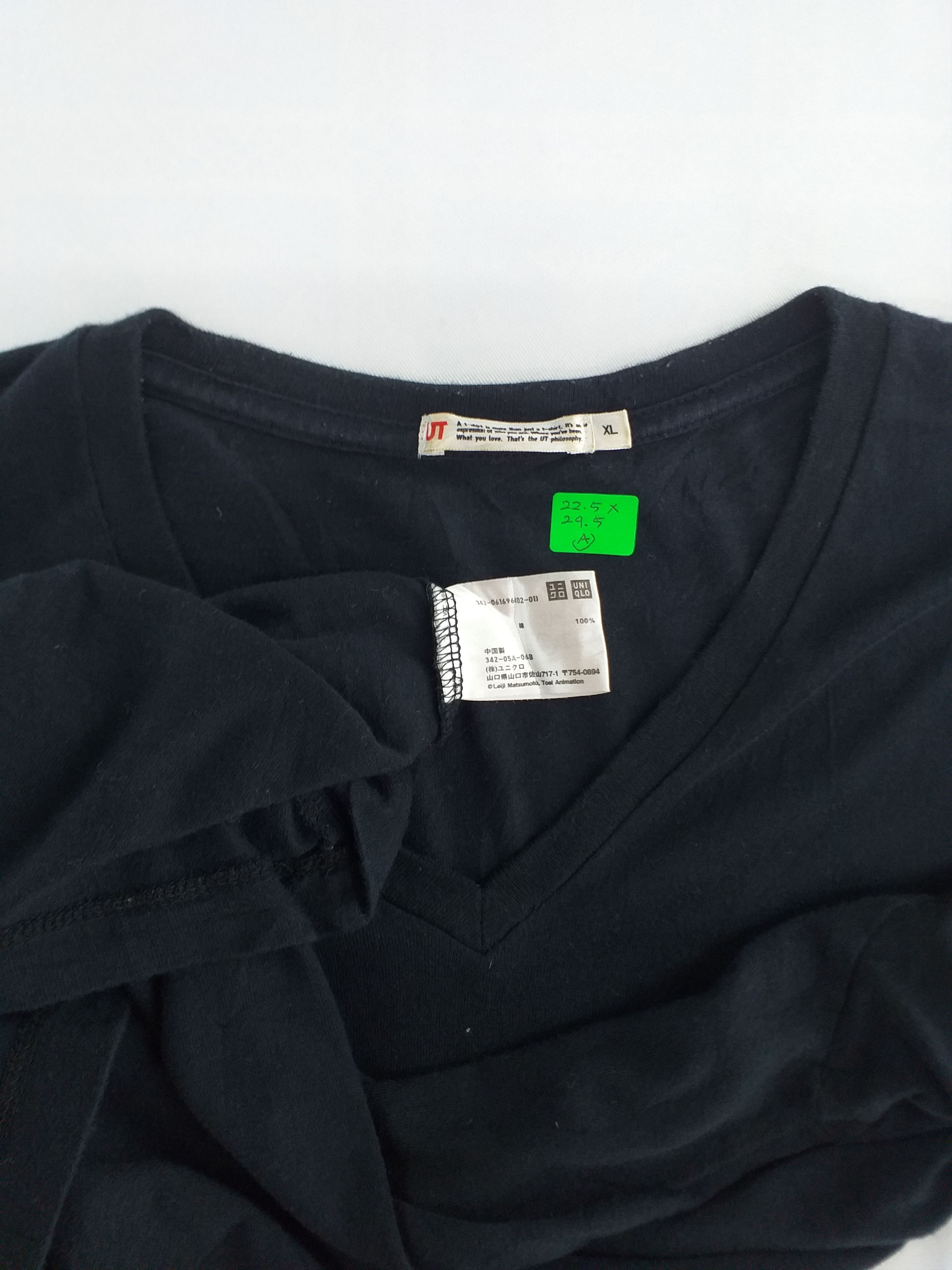 Anime Japanese Anime THE GALAXY EXPRESS 999 Uniqlo T Shirt A008 Size US L / EU 52-54 / 3 - 5 Thumbnail