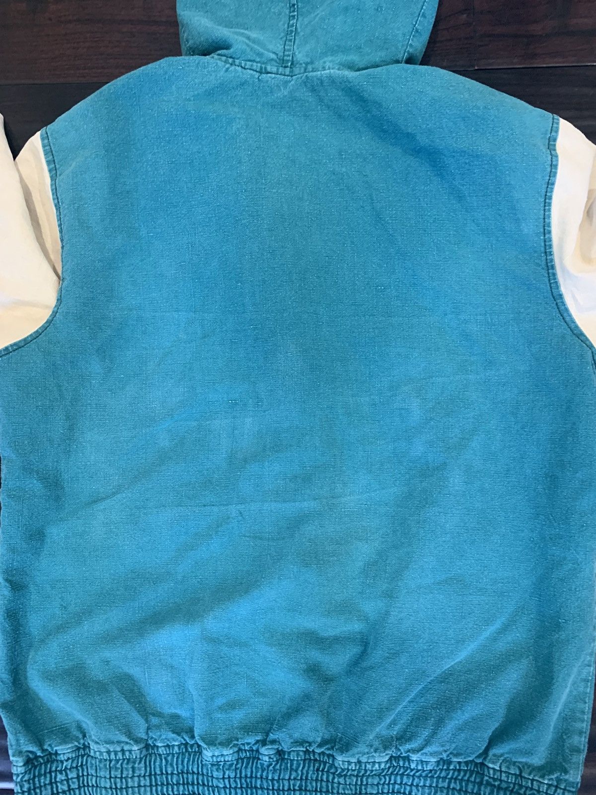 Vintage 90s fresh squeeze hooded varsiety jacket Size US M / EU 48-50 / 2 - 8 Thumbnail