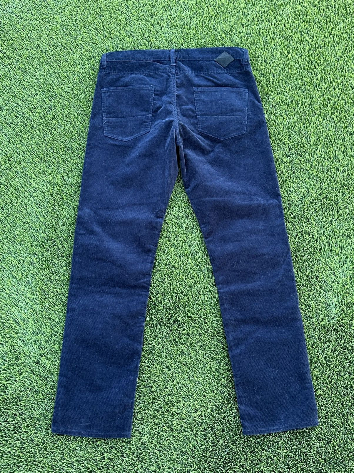 Quiksilver Blue Corduroy quiksilver pants Size US 33 - 3 Thumbnail
