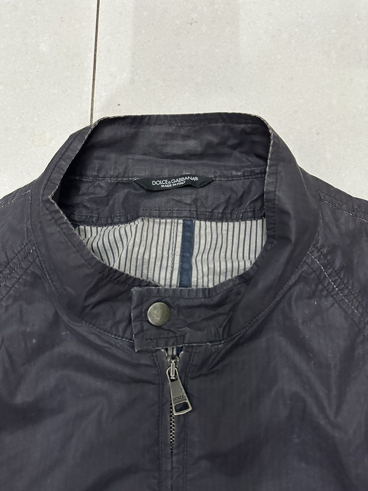 Dolce & Gabbana VTG Distress Dolce & Gabbana Logo Plaque Jacket Size US M / EU 48-50 / 2 - 12 Thumbnail