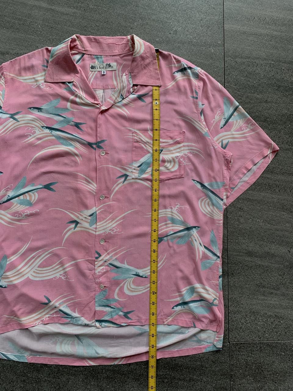 Yohji Yamamoto FREE TAX! Fish Hawaiian Relaxed Shirt Size US M / EU 48-50 / 2 - 12 Thumbnail