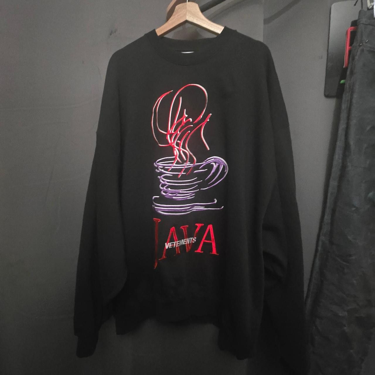 Vetements vetements Java embroidered sweatshirt Size US M / EU 48-50 / 2 - 1 Thumbnail
