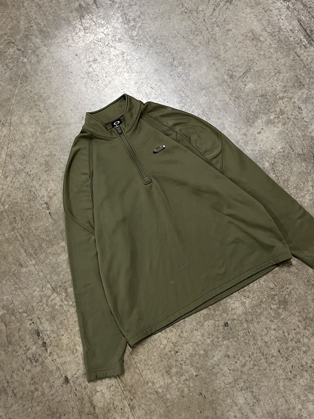 Oakley × Vintage Oakley vintage 1/4 zip lightweight rare hype streetwear Size US M / EU 48-50 / 2 - 1 Thumbnail