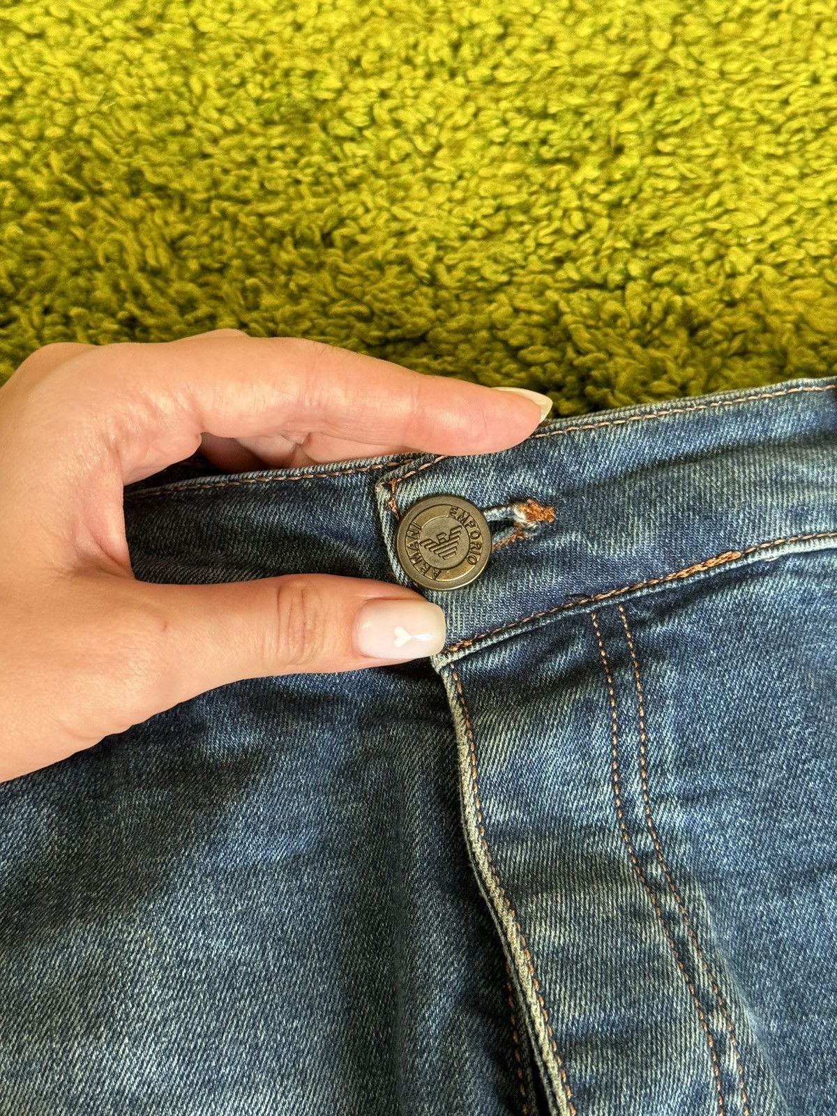 Armani × Giorgio Armani × Vintage Armani Jeans Y2K vintage jeans denim pants Size US 36 / EU 52 - 5 Thumbnail