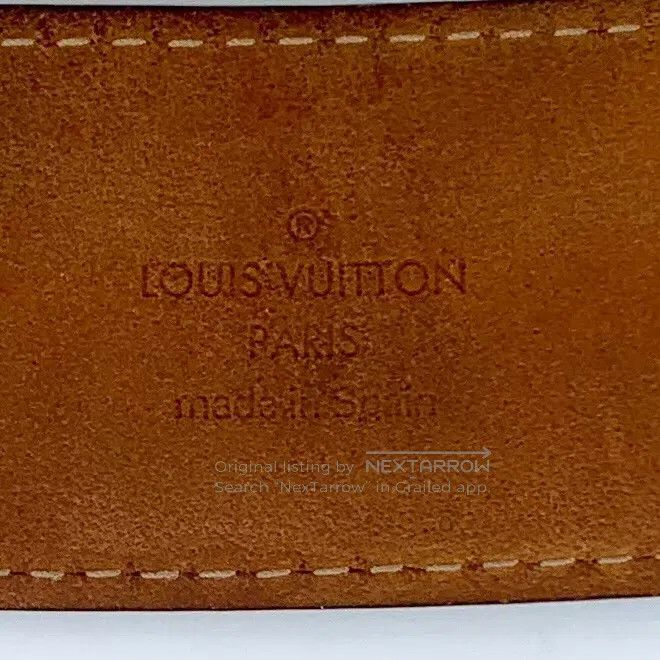 Louis Vuitton Louis Vuitton Initiales dark brown logo with presbyopic sm Size ONE SIZE - 9 Thumbnail