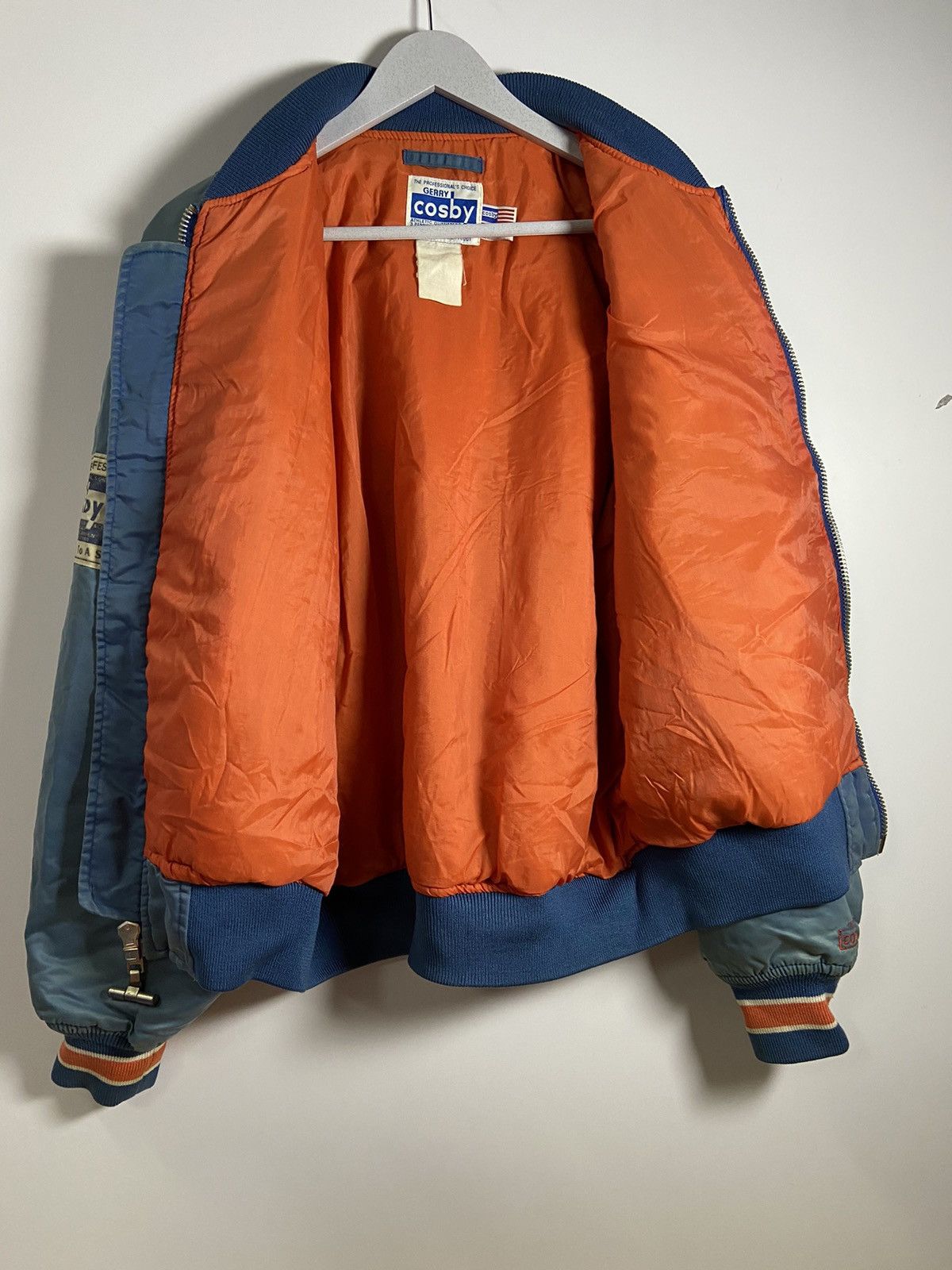 Vintage VINTAGE GERRY COSBY NEW YORK BOMBER JACKET Size US XXL / EU 58 / 5 - 7 Thumbnail