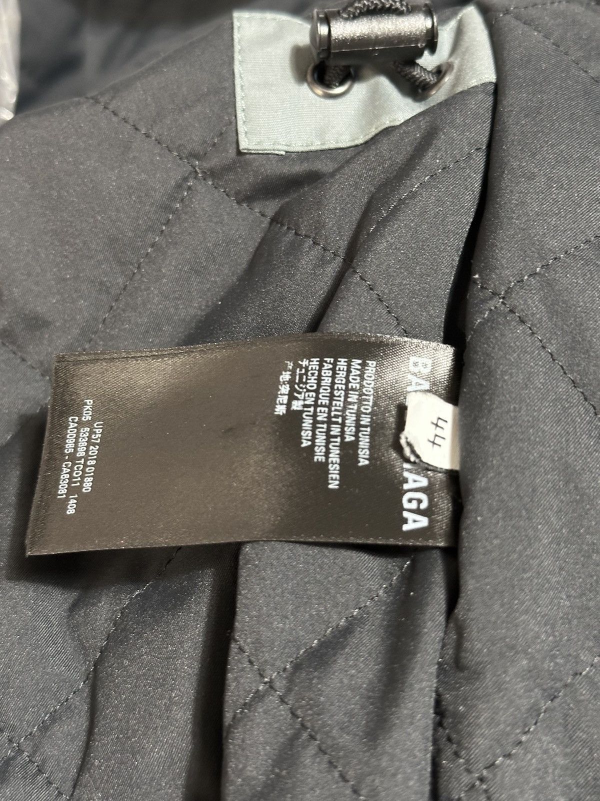 Balenciaga BALENCIAGA Oversized Gray reflective Parka Size US S / EU 44-46 / 1 - 6 Thumbnail