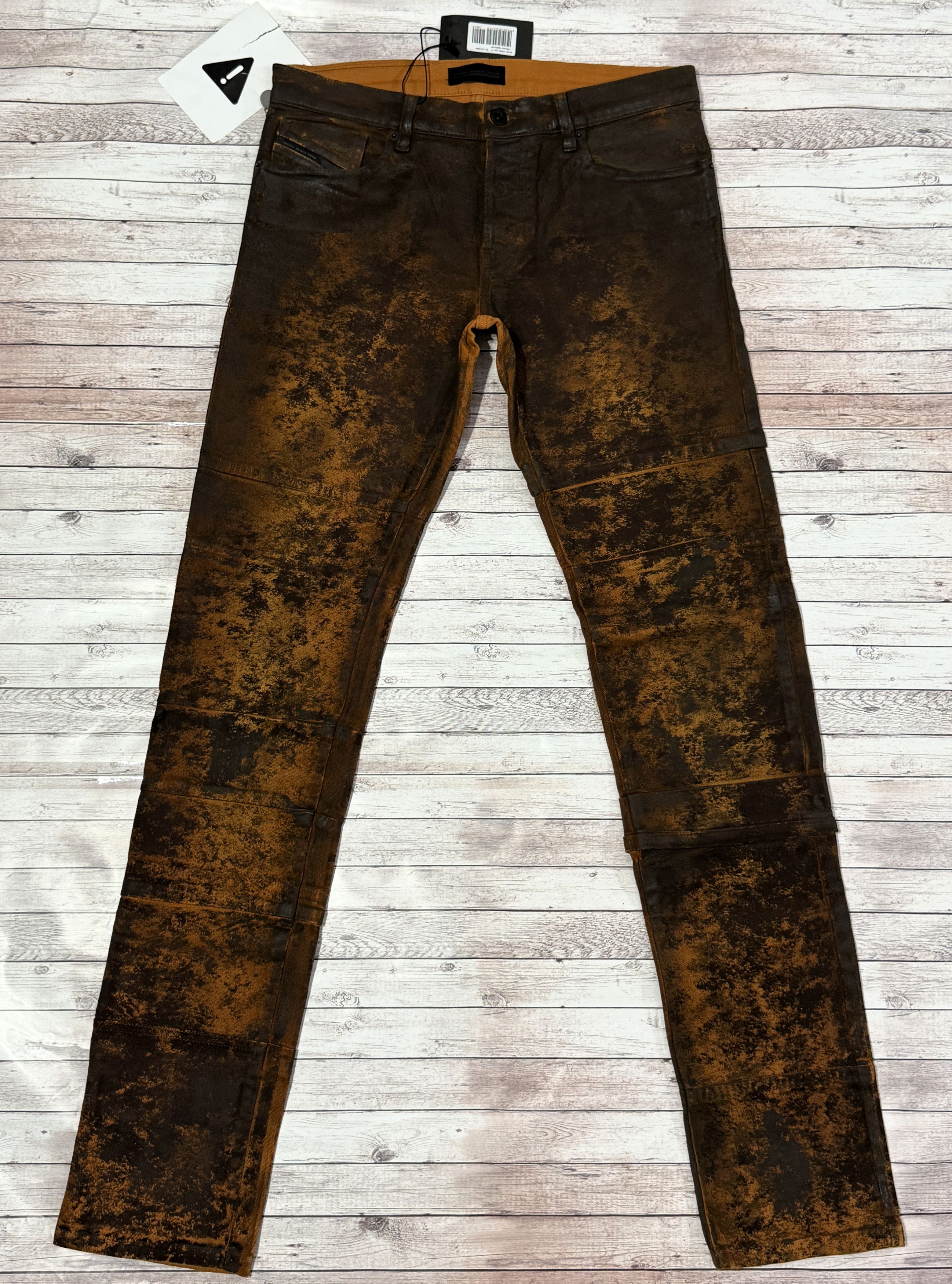 Diesel Diesel Black Gold jeans, One of a kind! Size US 31 - 1 Thumbnail