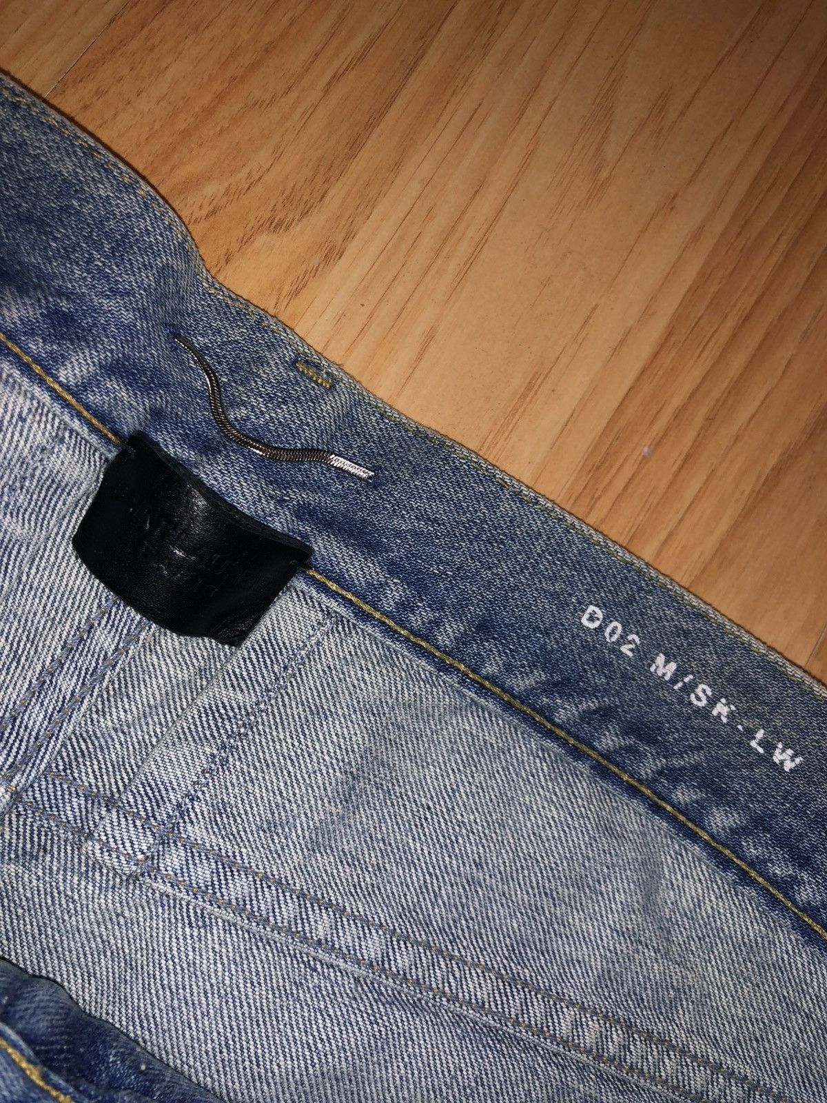 Yves Saint Laurent Saint Laurent Distressed Skinny Jeans - Size 30 Size US 30 / EU 46 - 2 Thumbnail