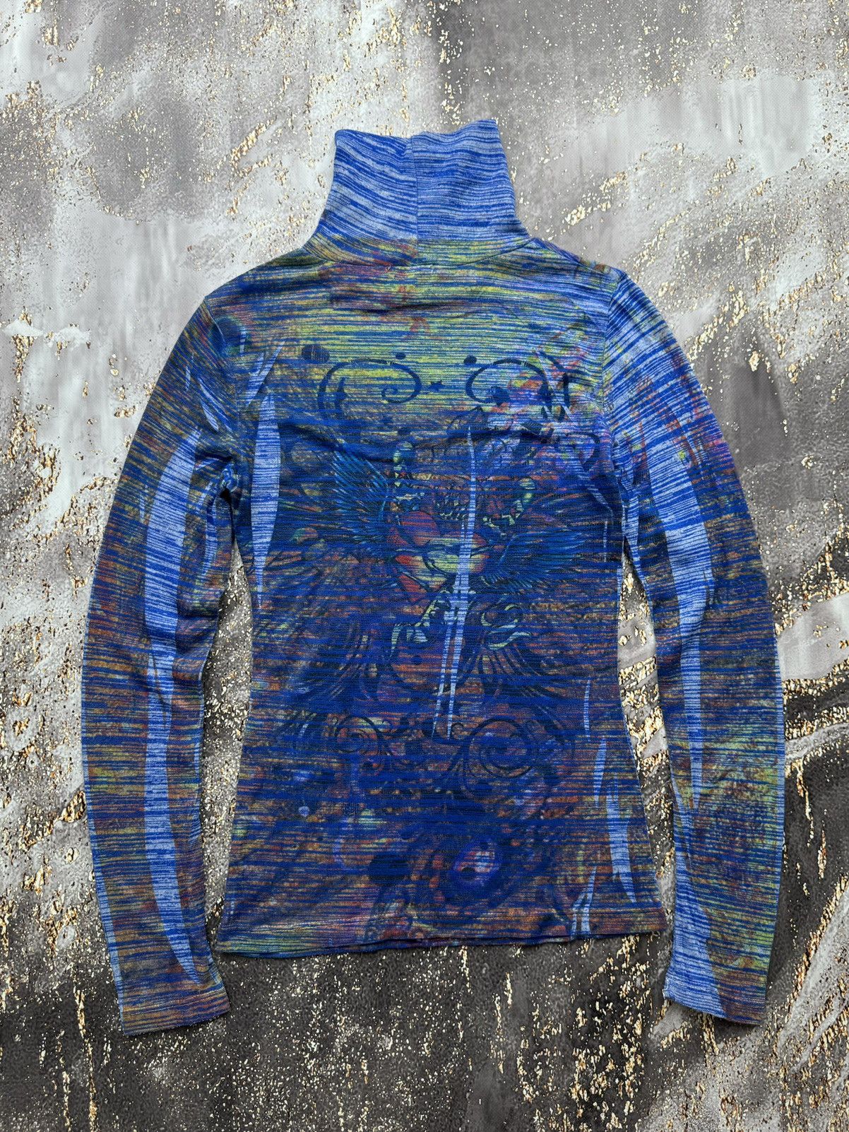 Japanese Brand Vintage Printed Long Sleeve Size S / US 4 / IT 40 - 8 Thumbnail
