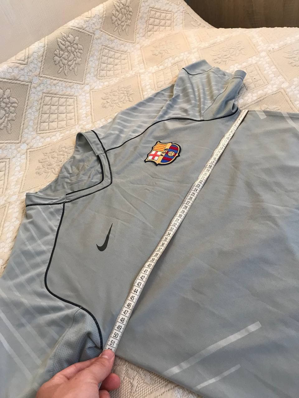 Nike 🔥 2007 2008 FC Barcelona Nike Training Jersey T Shirt Soccer Size US M / EU 48-50 / 2 - 14 Thumbnail