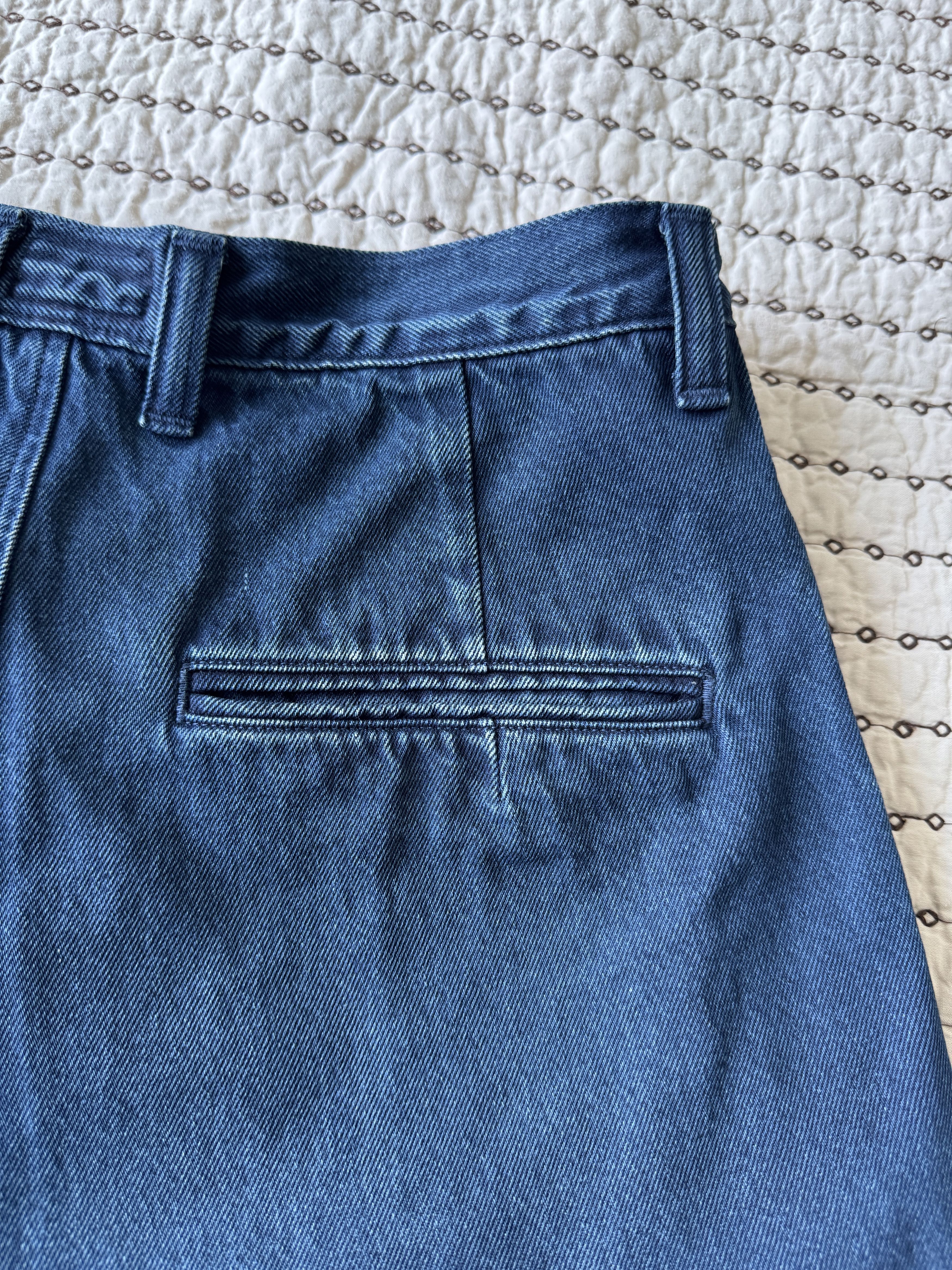 Kapital KAPITAL 10 OZ INDIGO DENIM SHORTS HUTELIMAKE REMAKE SIZE 2 Size US 30 / EU 46 - 8 Thumbnail