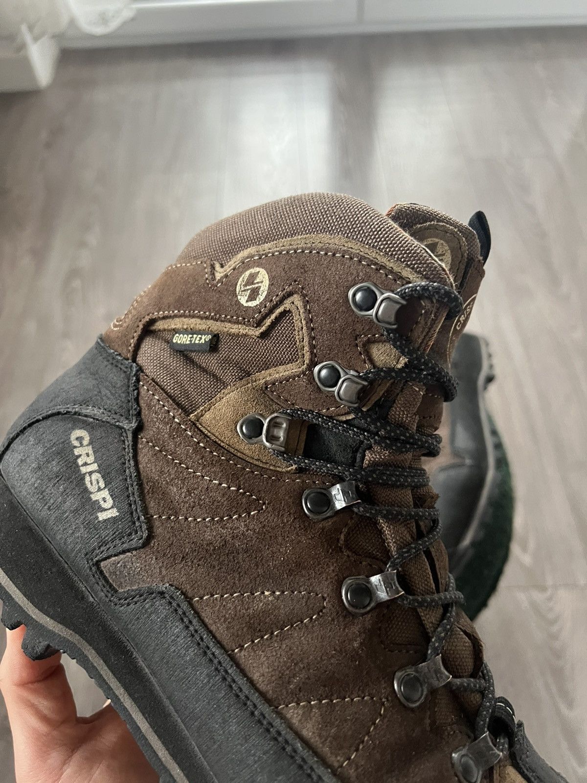 Other ‼️Crispi Hiking Rare Gore-Tex Vibram Trail High Boots‼️ Size US 7 / EU 40 - 12 Thumbnail