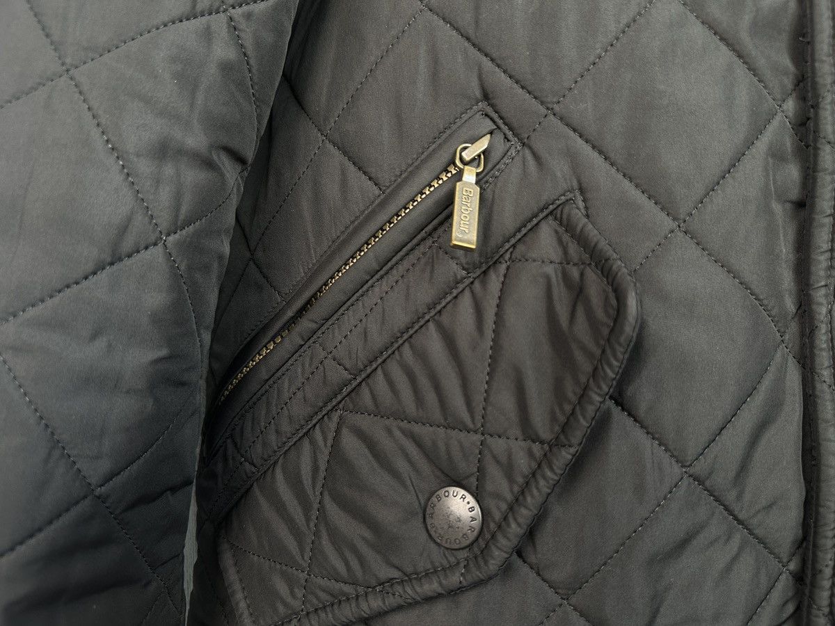 Barbour Men’s BARBOUR Powell Quilted Black Field Jacket Insulated Size US L / EU 52-54 / 3 - 7 Thumbnail