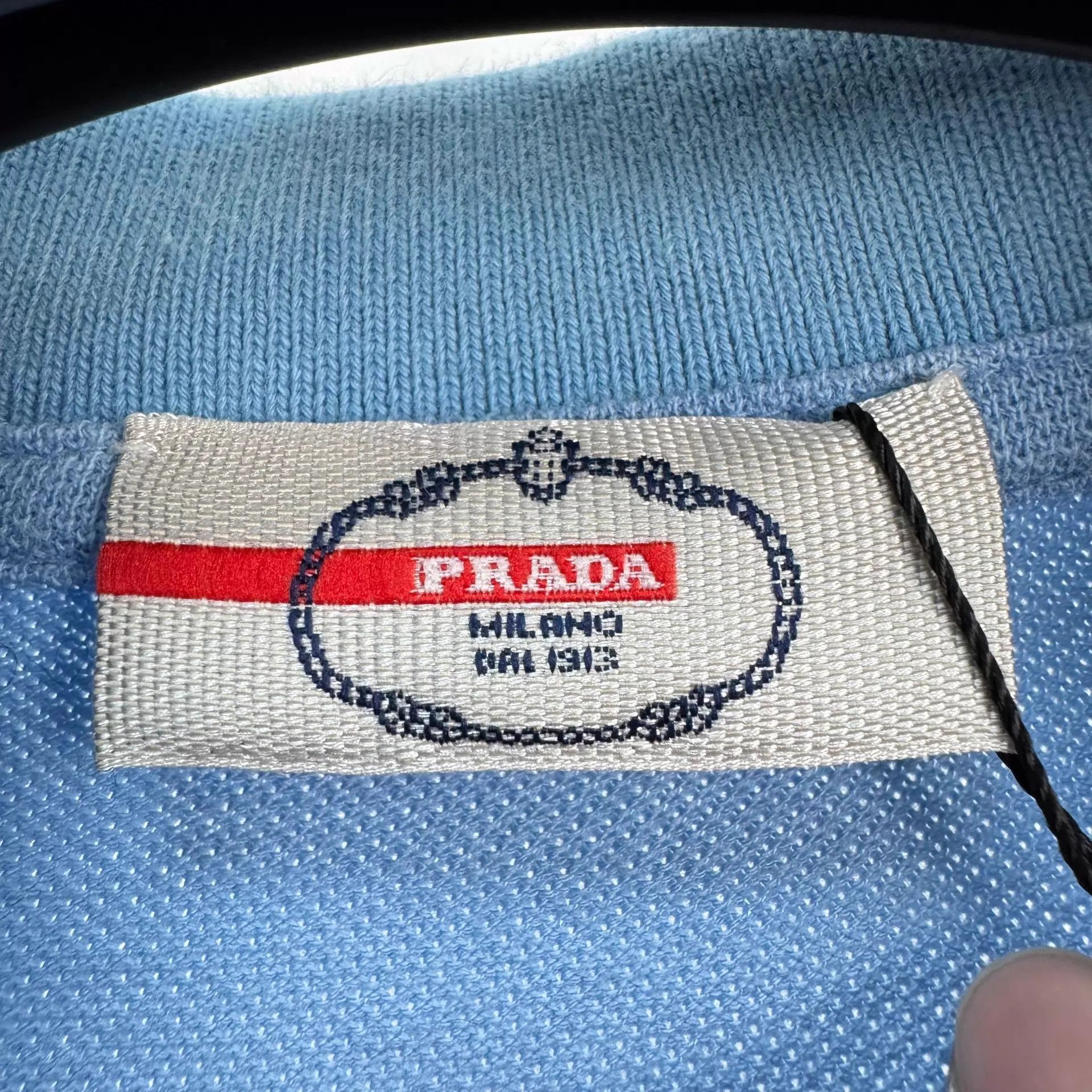 Prada Prada Red Label Printed Logo Polo Shirt XL 99 New Size US XL / EU 56 / 4 - 5 Thumbnail