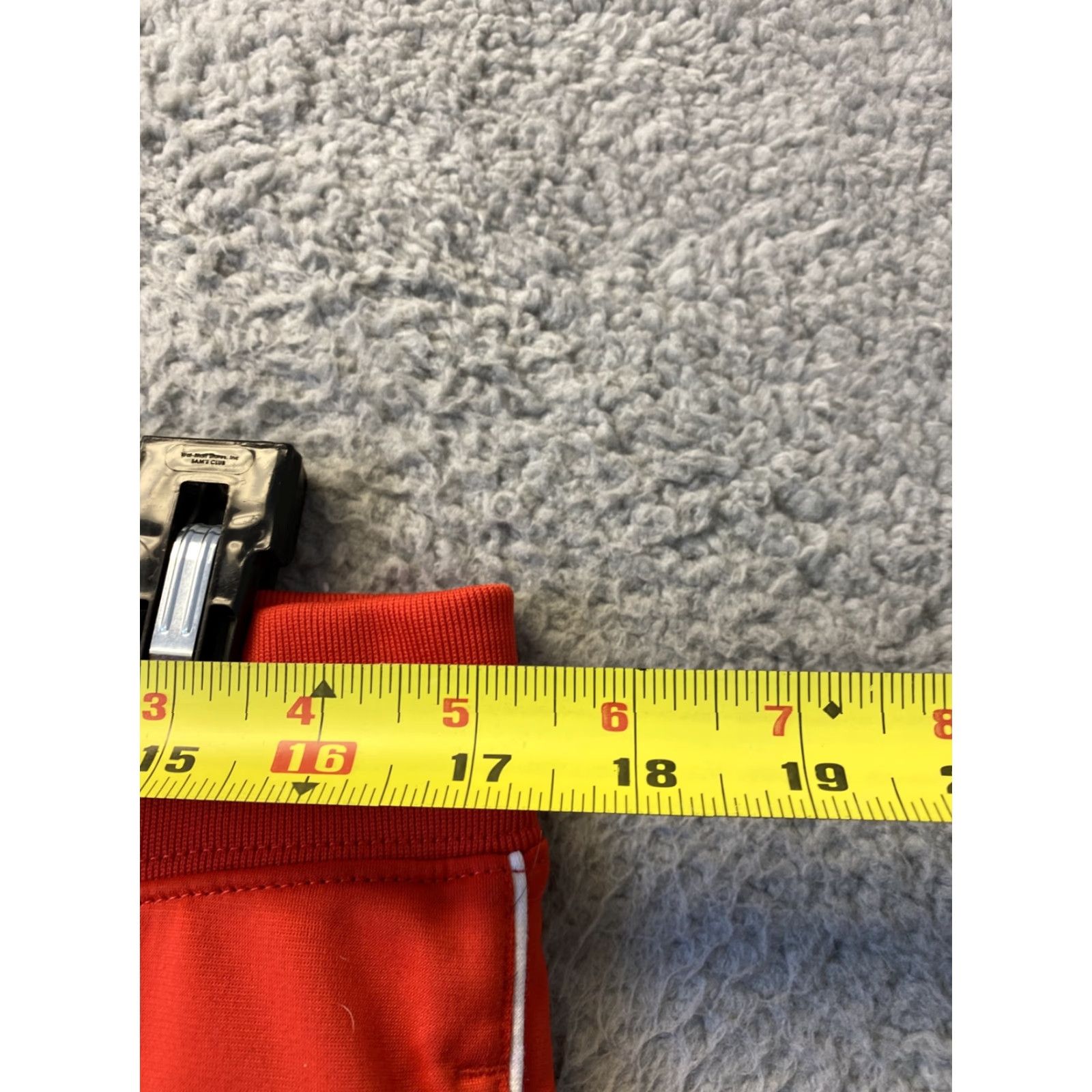 Nike VINTAGE? No. Nike Jogger Sweatpants Women Large L Drawstring Logo Pocket Red 34-72 Regular Fit Pants Size 36" / US 14 / IT 50 - 6 Thumbnail