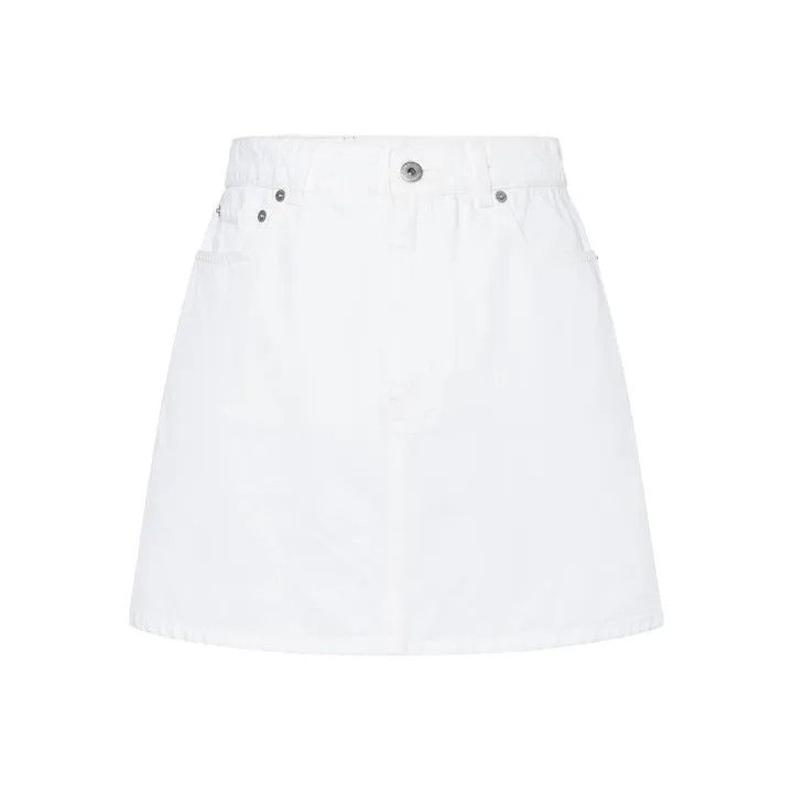 Burberry Burberry White Pocket Mini Skirt for Women 0079 Size 30" / US 8 / IT 44 - 1 Thumbnail