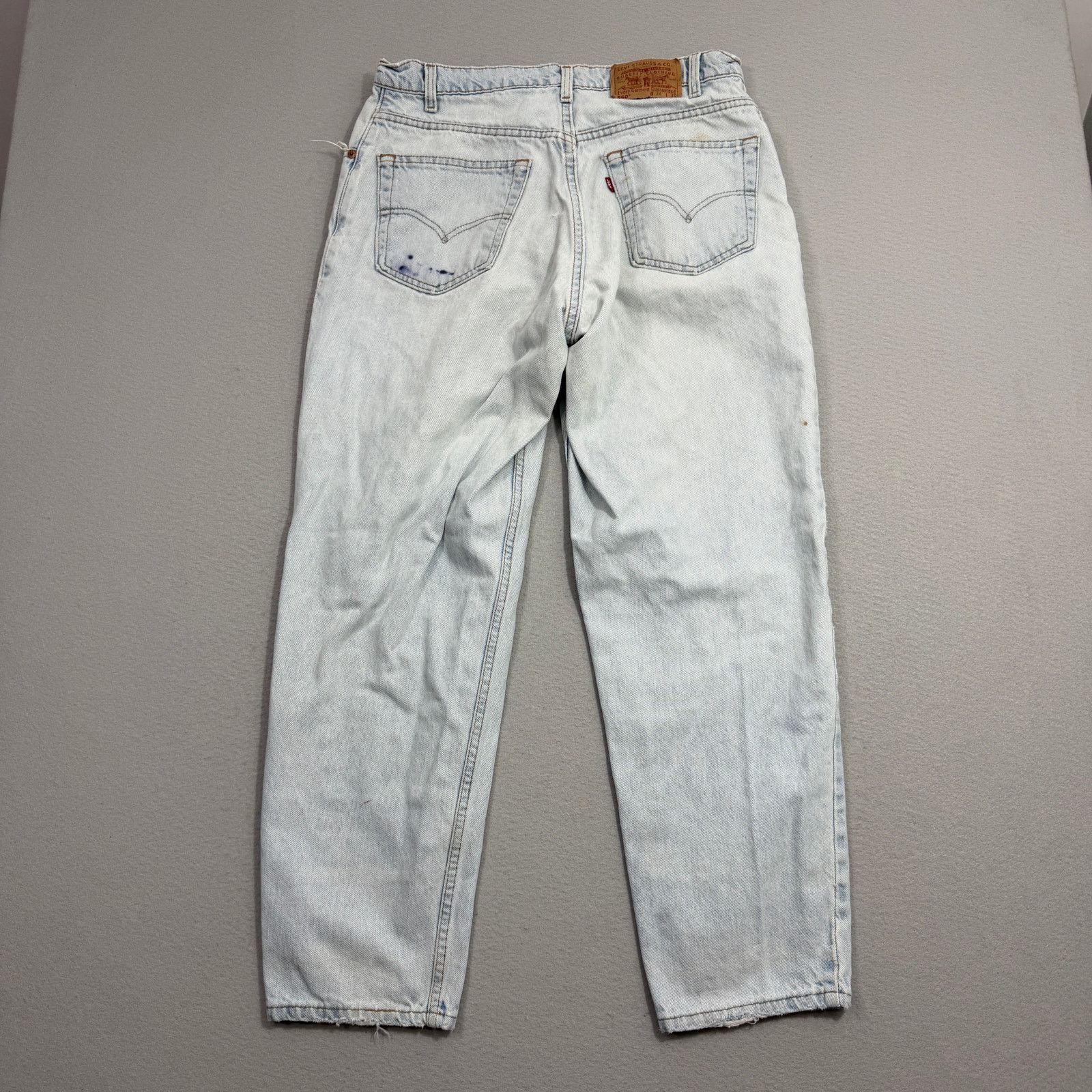 Levi's Vintage Levis 560 Loose Fit Tapered Leg Jeans Men's 34x30 Size US 34 / EU 50 - 11 Thumbnail