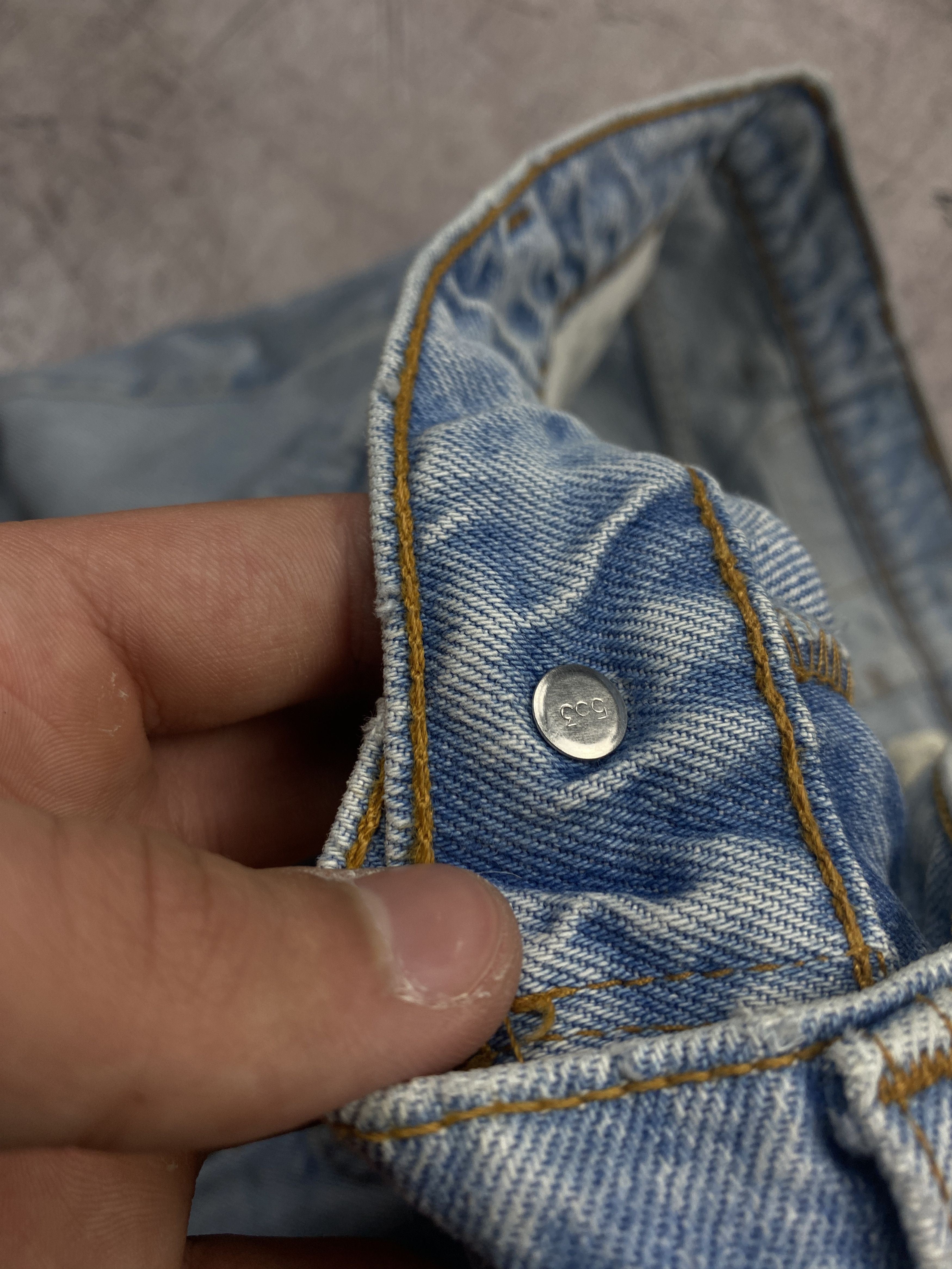 Levi's × Vintage Levis 550 Vintage Mens Denim Pants Jeans Made In Usa Size US 40 / EU 56 - 6 Thumbnail