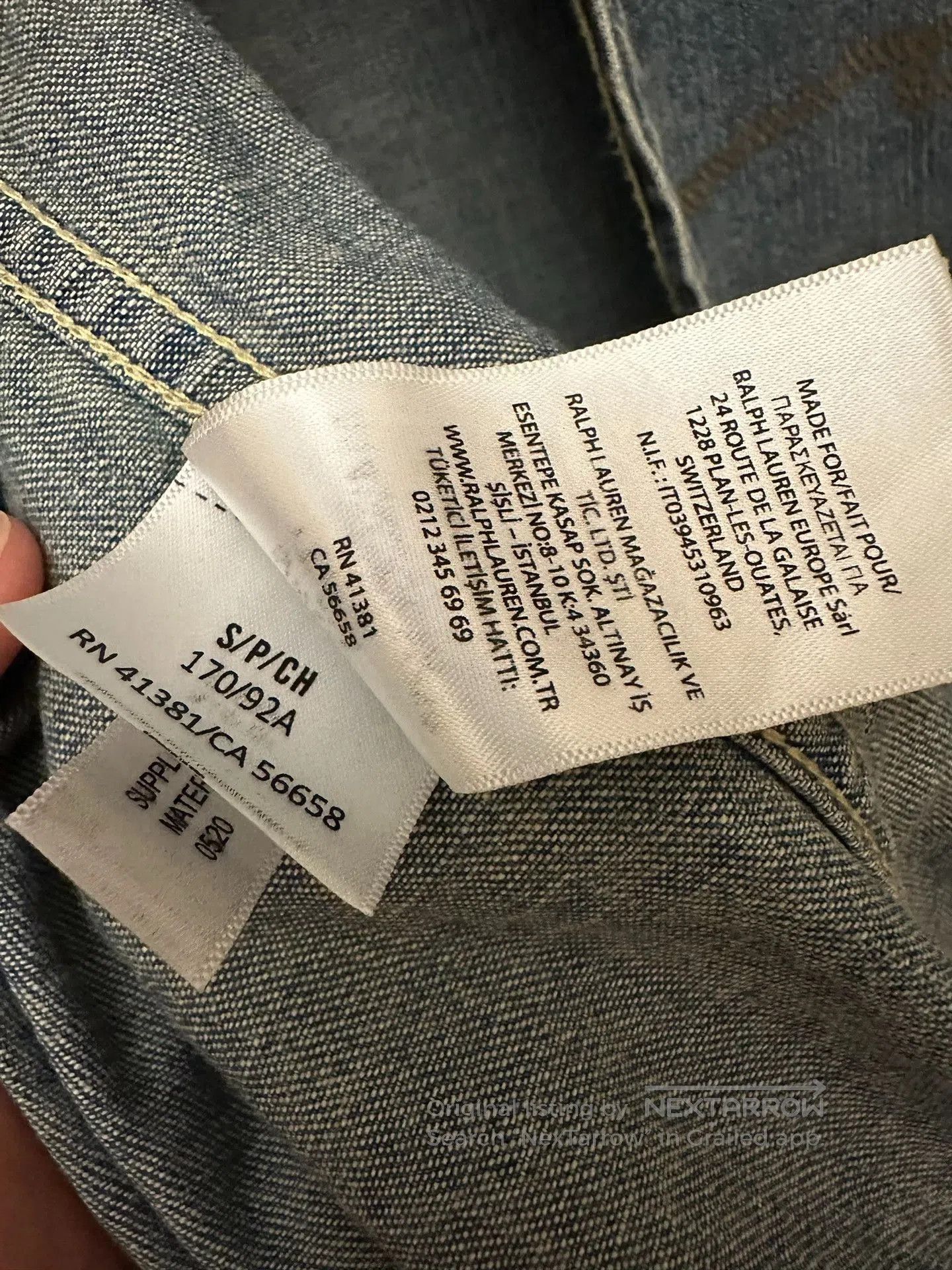 Polo Ralph Lauren Ralph Lauren Vintage Denim Shirt S. Size US S / EU 44-46 / 1 - 8 Thumbnail