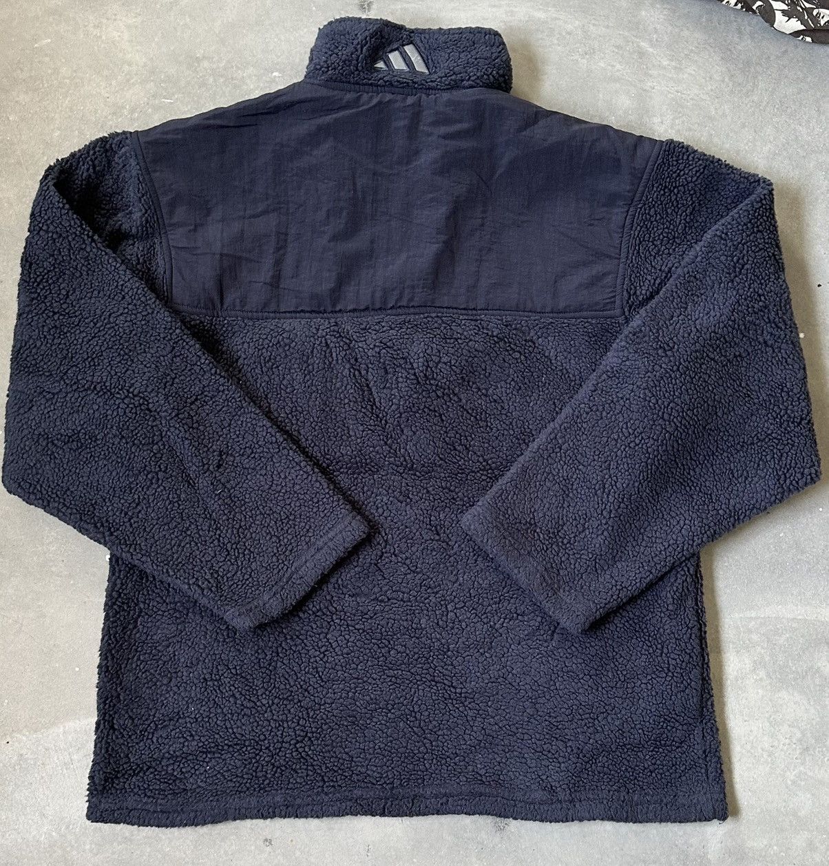 Adidas VINTAGE ADIDAS FLEECE MIDZZIPER OUTERWEAR Size US L / EU 52-54 / 3 - 7 Thumbnail