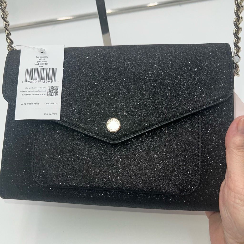 Kate Spade Kate Spade Flap Glitter Fabric Crossbody NEW! Size ONE SIZE - 3 Thumbnail