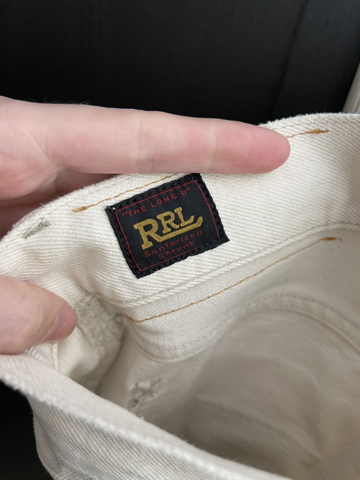 RRL Ralph Lauren RRL Repaired Jeans Size US 32 / EU 48 - 6 Thumbnail