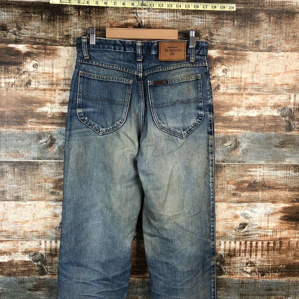 Vintage DL Bobson Pro Blue vintage Denim Pants #C176 Size US 29 - 14 Thumbnail