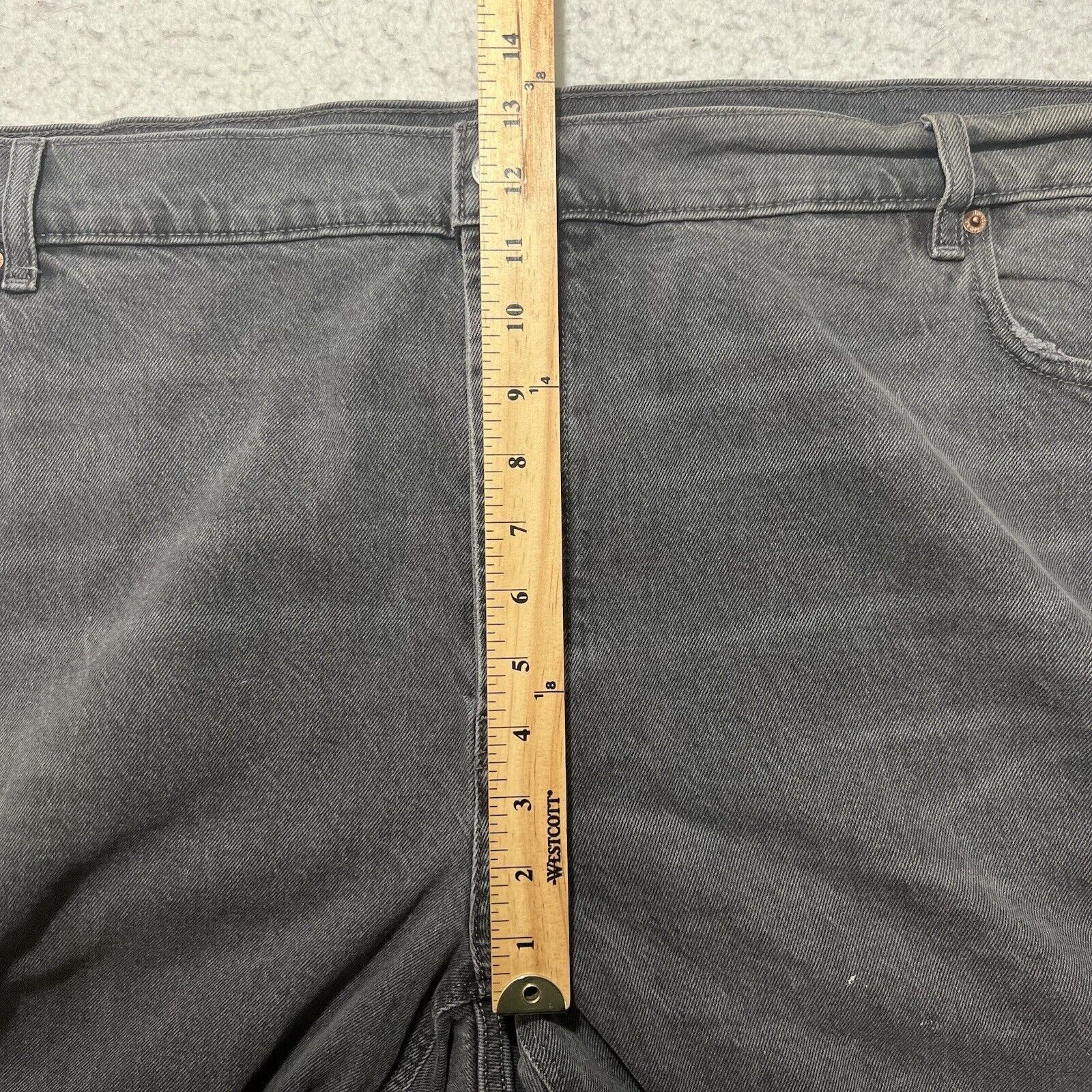 Old Navy Old Navy 24 High Rise Slouchy Straight Slim Pocket Jeans Size 42" / US 20 - 10 Thumbnail