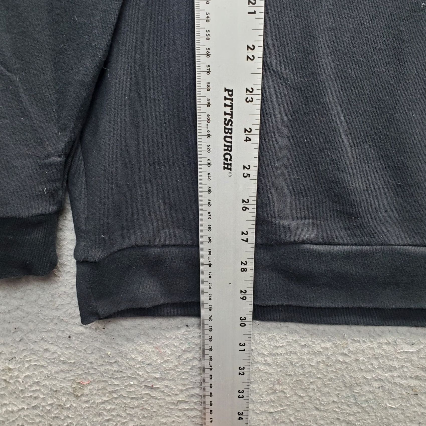 Victoria's Secret Victoria's Secret PINK Sweatshirt Womens M Black Long Sleeve Crew Neck Pullover Size M / US 6-8 / IT 42-44 - 3 Thumbnail