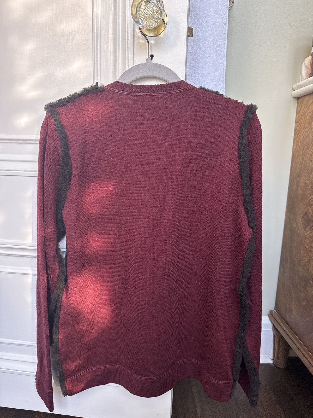Fendi Fendi Sweater with Shearling Size US S / EU 44-46 / 1 - 1 Thumbnail