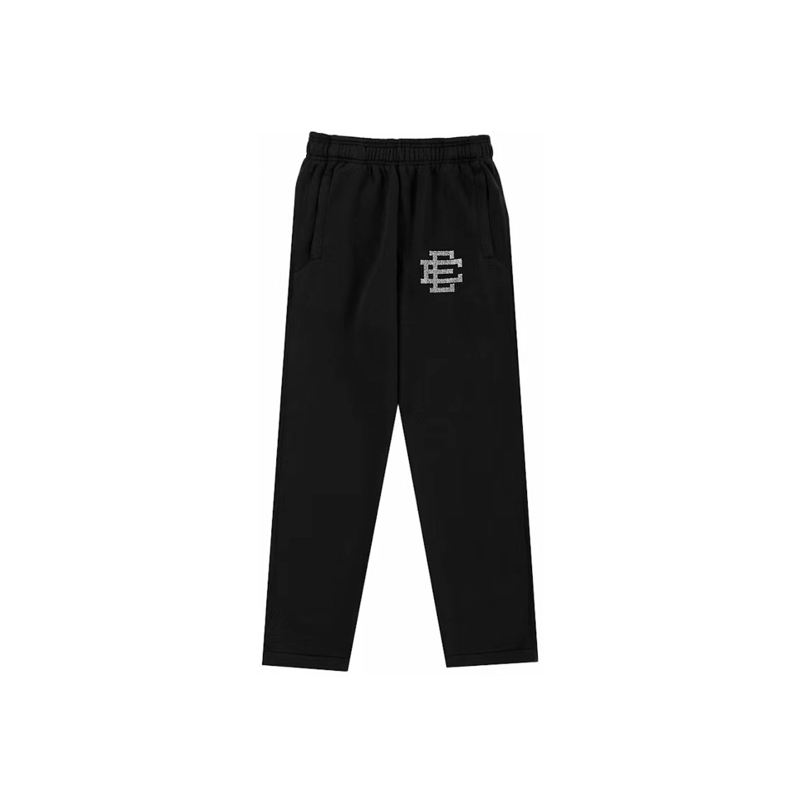 image of Eric Emanuel Ee Basic Swarovski Sweatpants Black, Men's (Size 34)