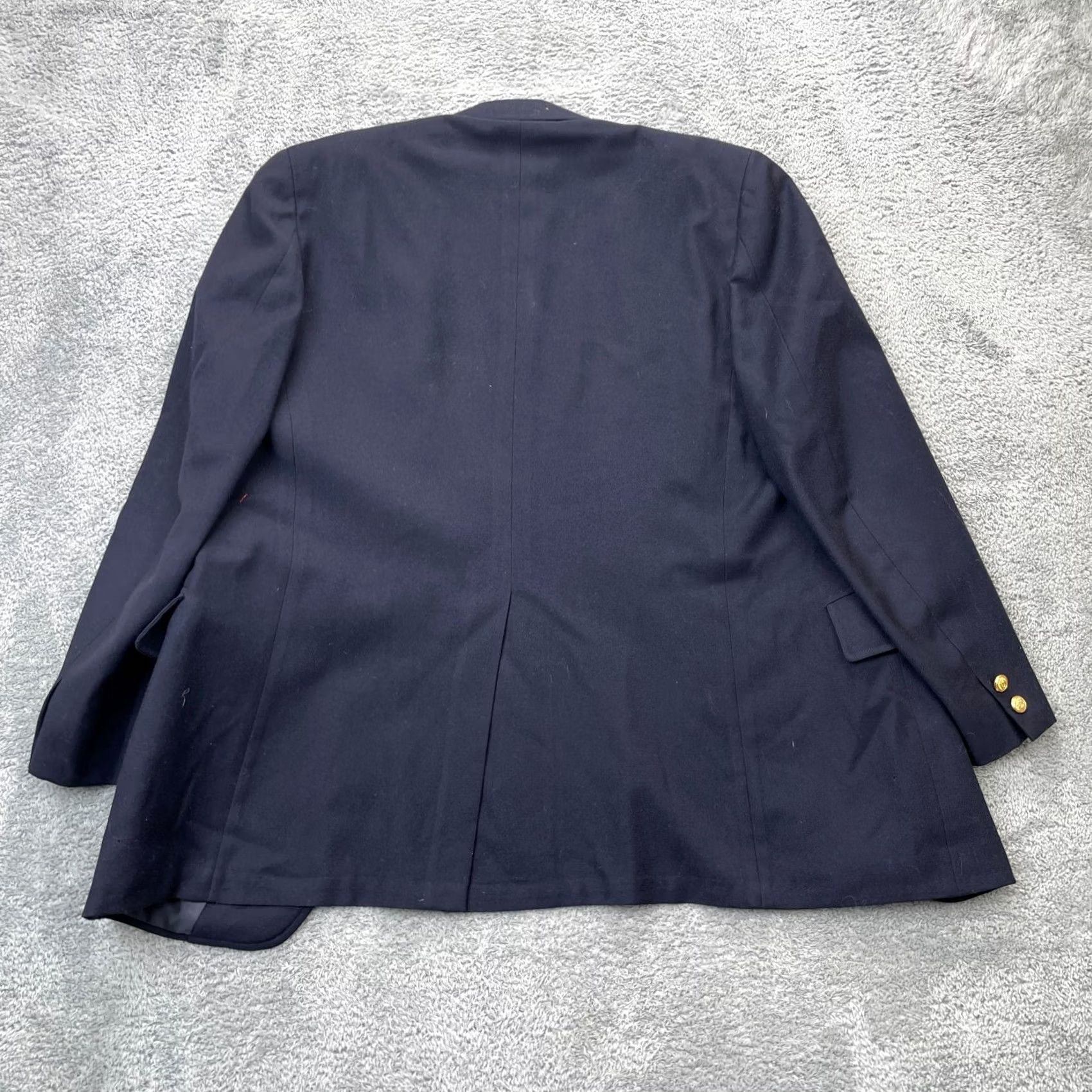 Brooks Brothers VINTAGE Brooks Brothers Blazer Coat Mens XL 55R Blue 346 Notch Lapel Formal Size 46R - 2 Thumbnail