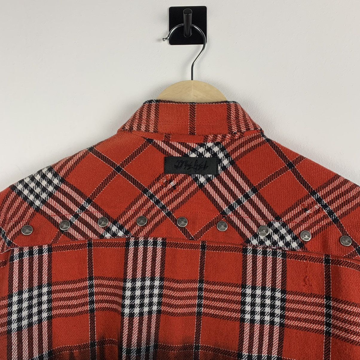 Diesel Diesel Avant Garde Punk Blouse Shirt Plaid Multi Pocket Y2K Size S / US 4 / IT 40 - 11 Thumbnail