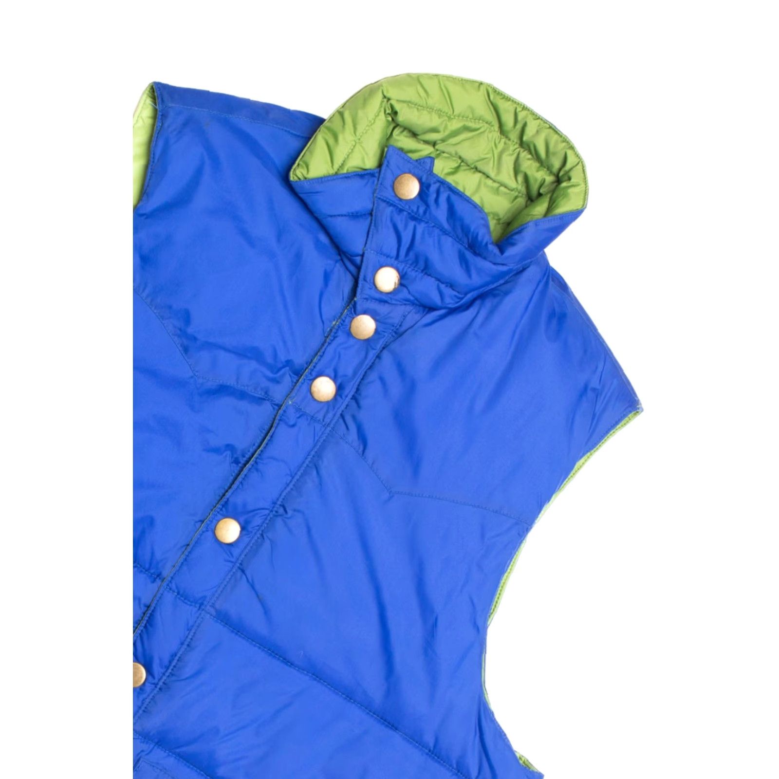 Vintage VINTAGE Emergency Exit Reversible Vest Blue Medium Size US M / EU 48-50 / 2 - 2 Thumbnail