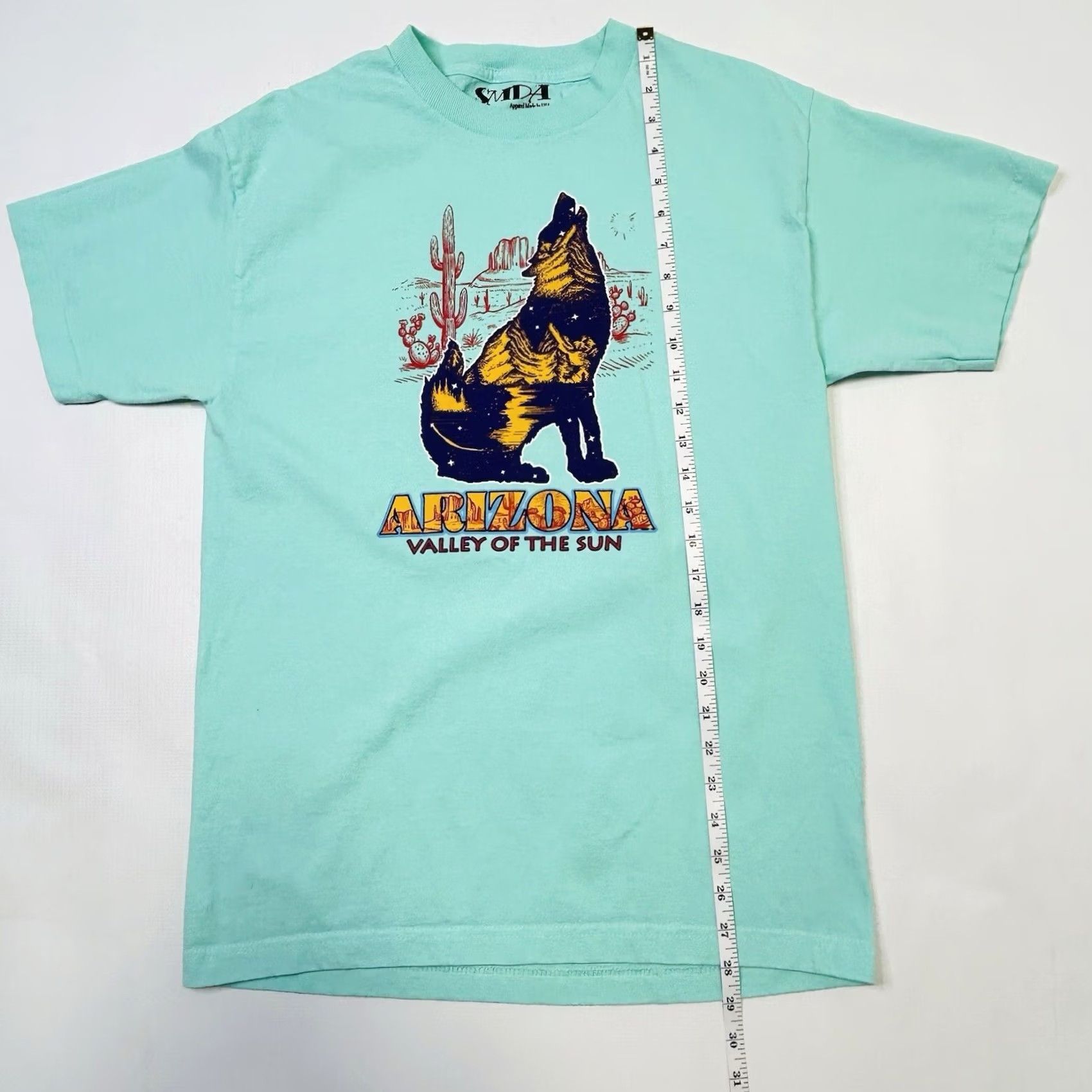 Vintage VINTAGE SMDA Arizona Valley Of The Sun T Shirt Size Medium Coyote Desert Cactus USA Made Size M / US 6-8 / IT 42-44 - 4 Thumbnail