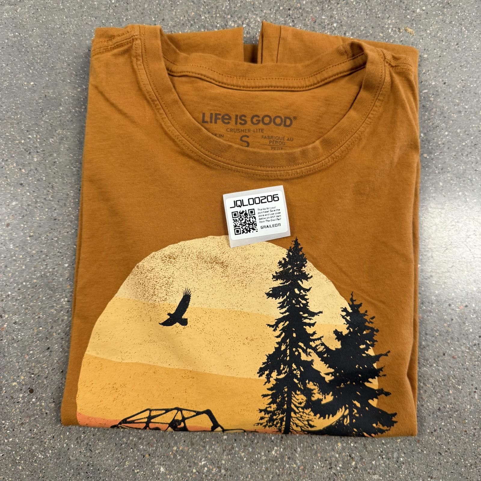 Life is Good NWOT Life is Good Go Places Adventure T-Shirt S Size US L / EU 52-54 / 3 - 9 Thumbnail