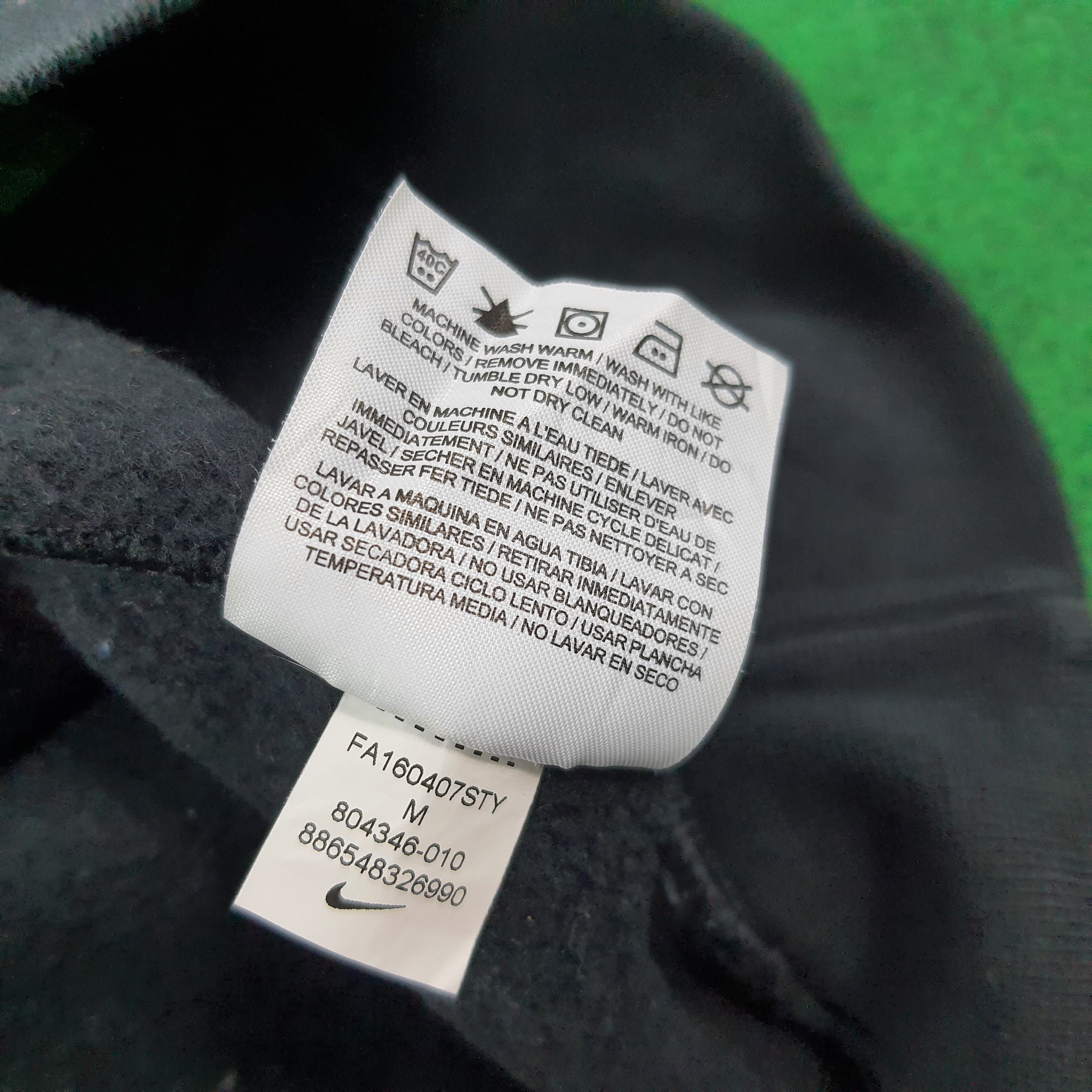 Nike Vintage Nike Hoodie Embroidered Swoosh Pullover C278N21 Size US L / EU 52-54 / 3 - 6 Thumbnail