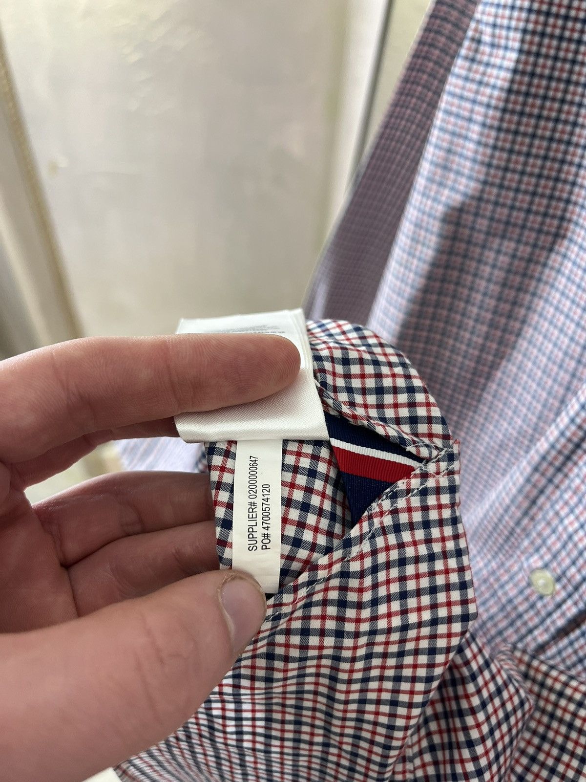Polo Ralph Lauren Polo Ralph Lauren Slim Fit Premium Cotton Stretch CheckShirt Size US L / EU 52-54 / 3 - 10 Thumbnail