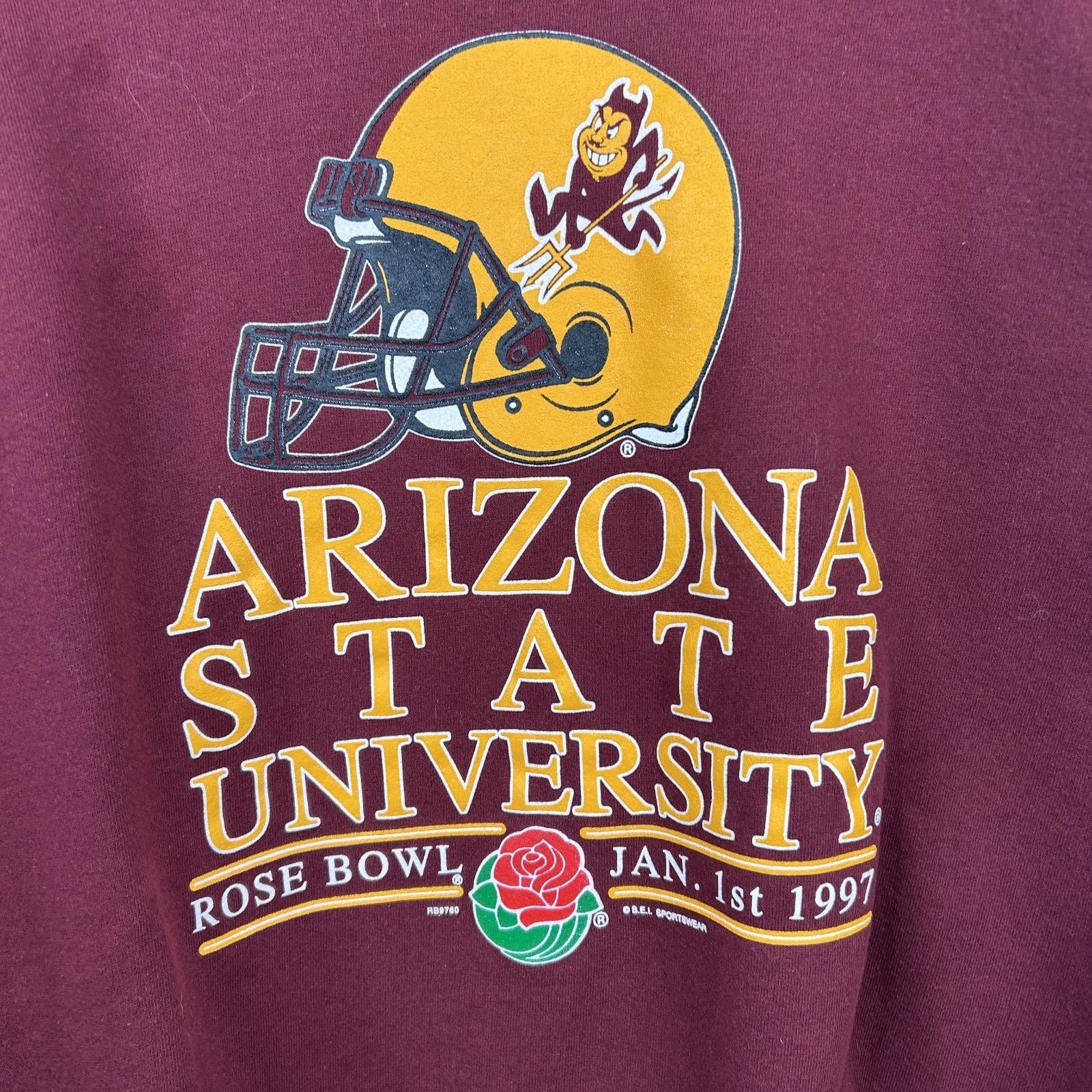 Other 1997 Arizona State University Rose Bowl Football Crewneck XL Size US XL / EU 56 / 4 - 2 Thumbnail