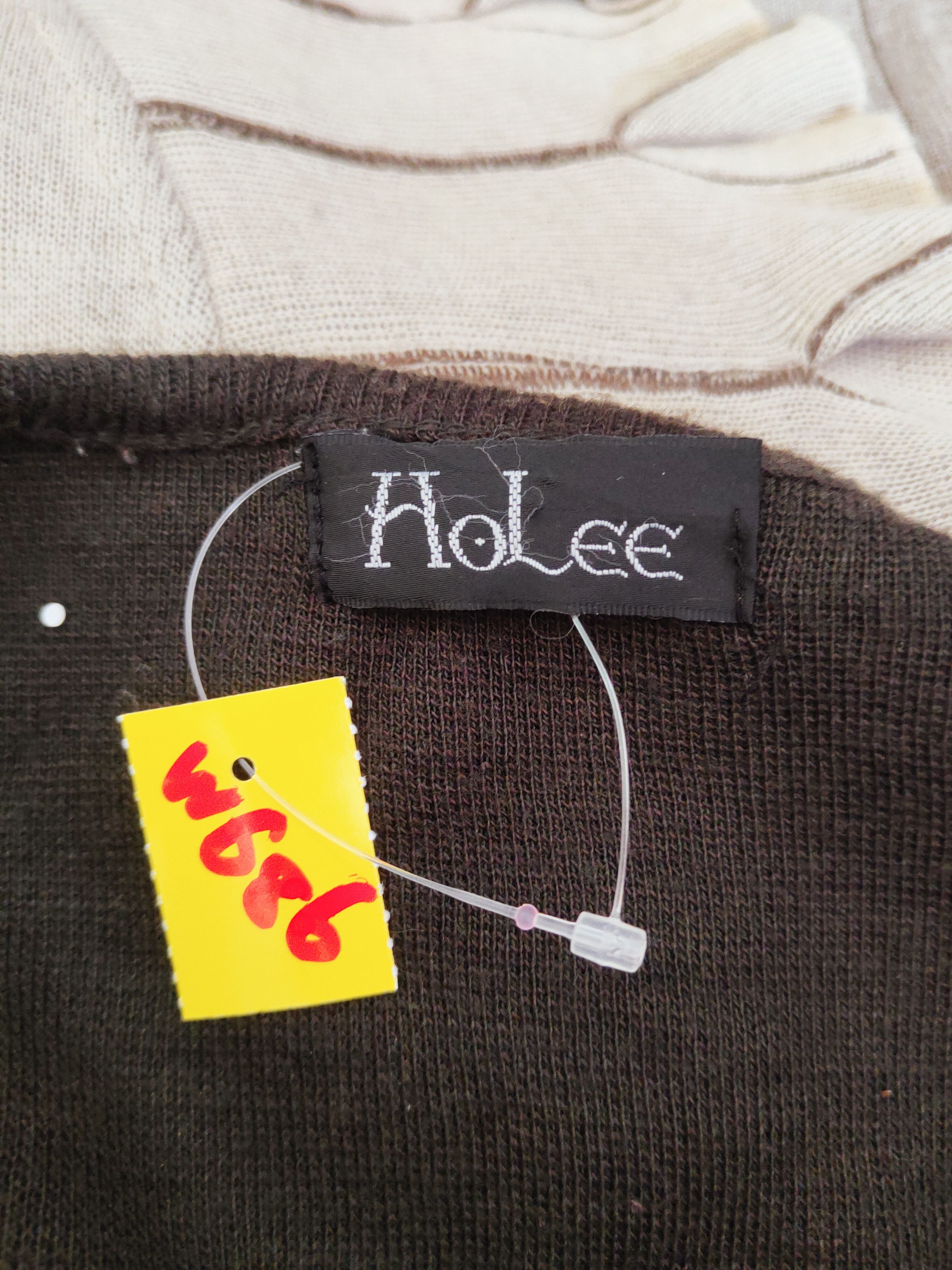 Homespun Knitwear × Japanese Brand × Vintage Holee Dark Green Knitwear Button Up Vests #W686 Size L / US 10 / IT 46 - 12 Thumbnail