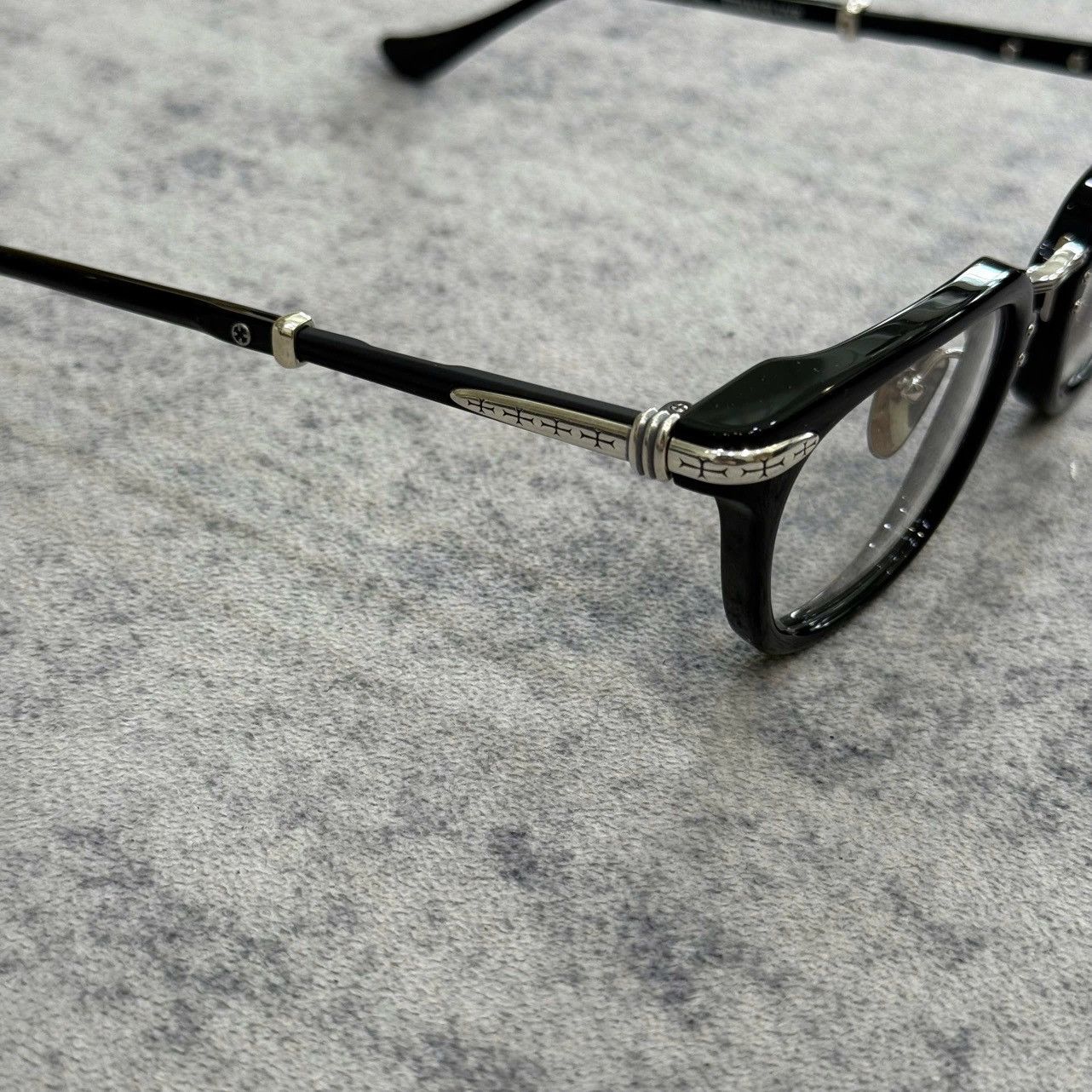 Chrome Hearts CHROME HEARTS TITANASLUVR BLACK/SHINY SILVER Size ONE SIZE - 3 Thumbnail