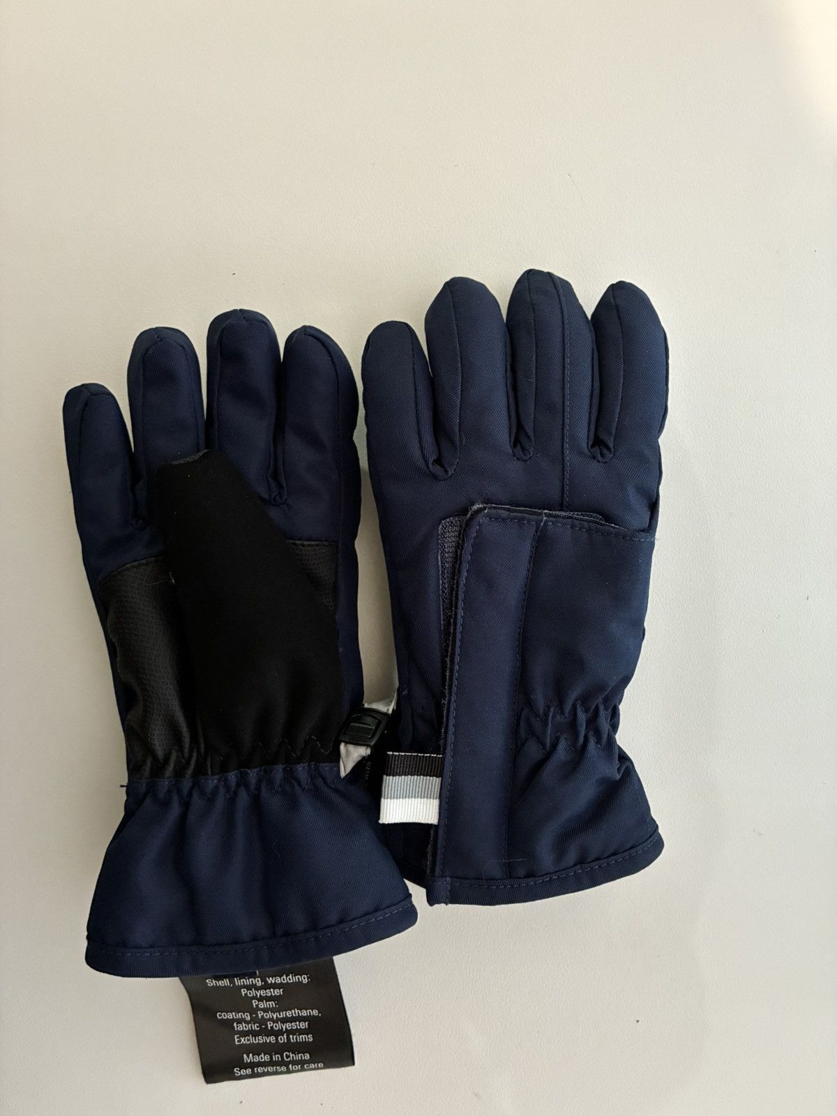 Other Crane Navy blue ski gloves with thumb pocket Size ONE SIZE - 4 Thumbnail