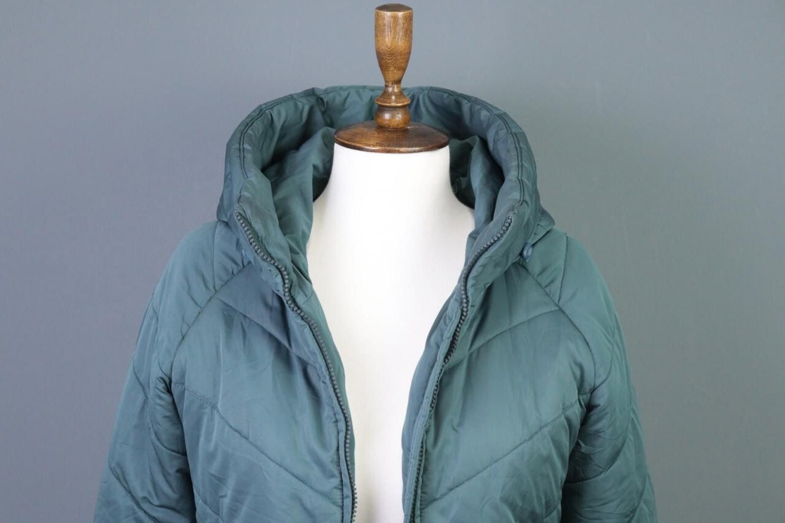 Designer Cop.Copine Paris Blue Puffer Long Parka Coat Jacket Size 38 Size US M / EU 48-50 / 2 - 2 Thumbnail