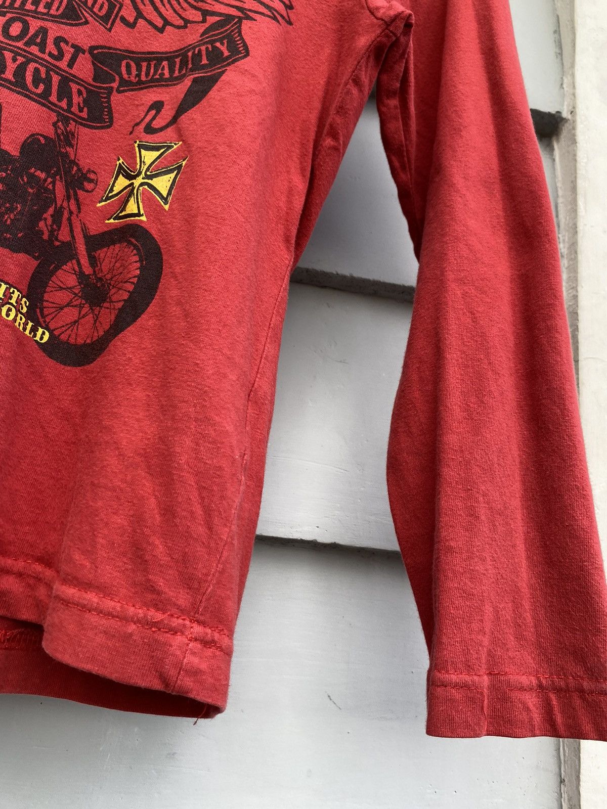 Japanese Brand Duralumin Boys Motorcycle West Coast Longsleeves Japanese Size S / US 4 / IT 40 - 7 Thumbnail